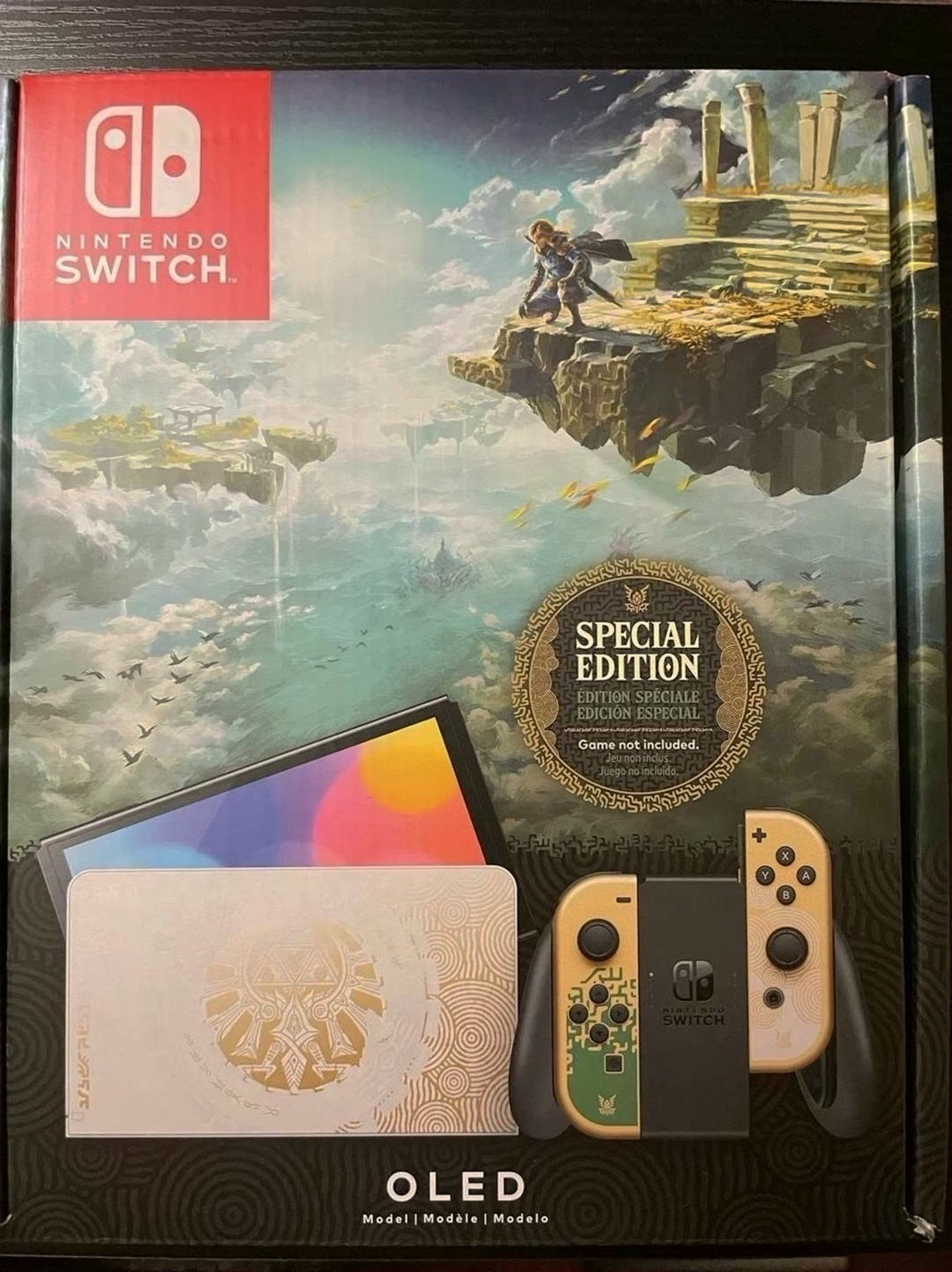 Nintendo Switch OLED Tears of The Kingdom Limited Edition - Used
