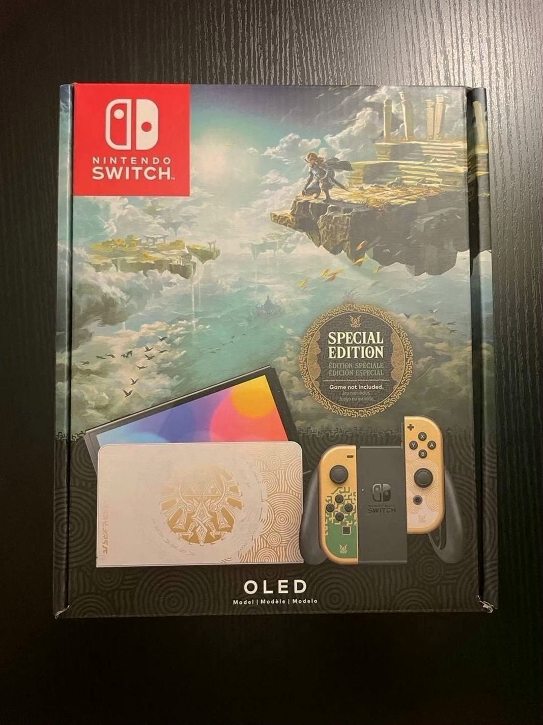 Nintendo Switch OLED Tears of The Kingdom Limited Edition - Used image 3