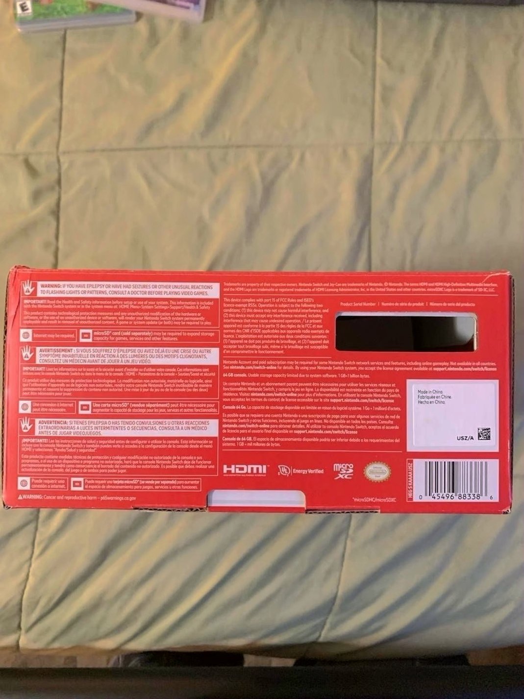 Nintendo Switch OLED with Games and Extra Controller - Used image 3