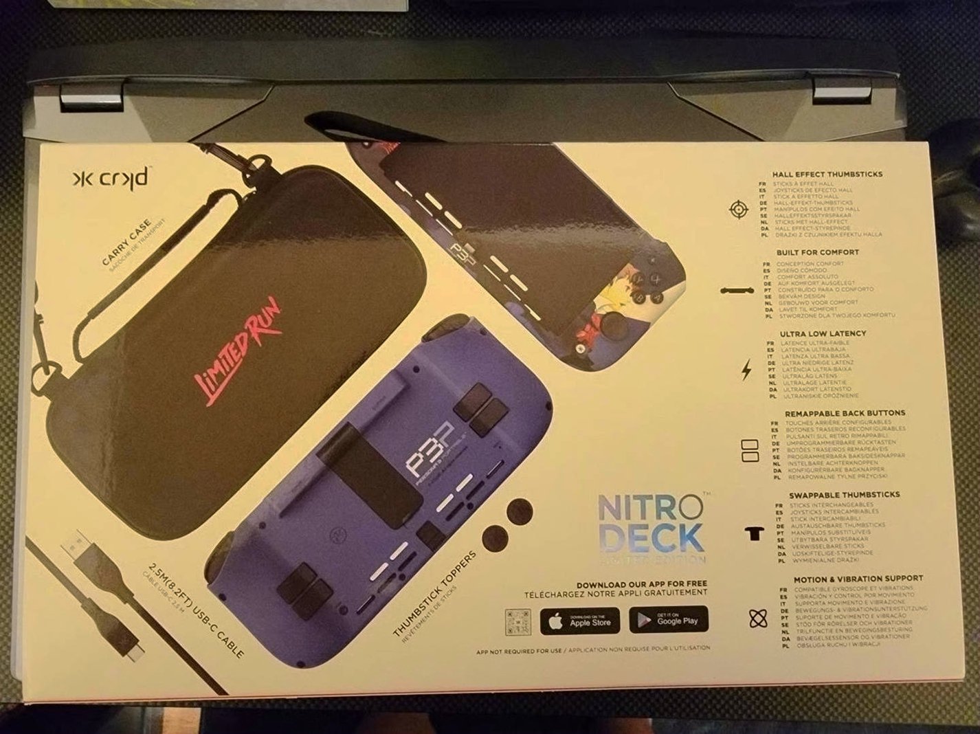 Nintendo Switch Nitro Deck Persona 3 Limited Edition 1L96 - Used image 2