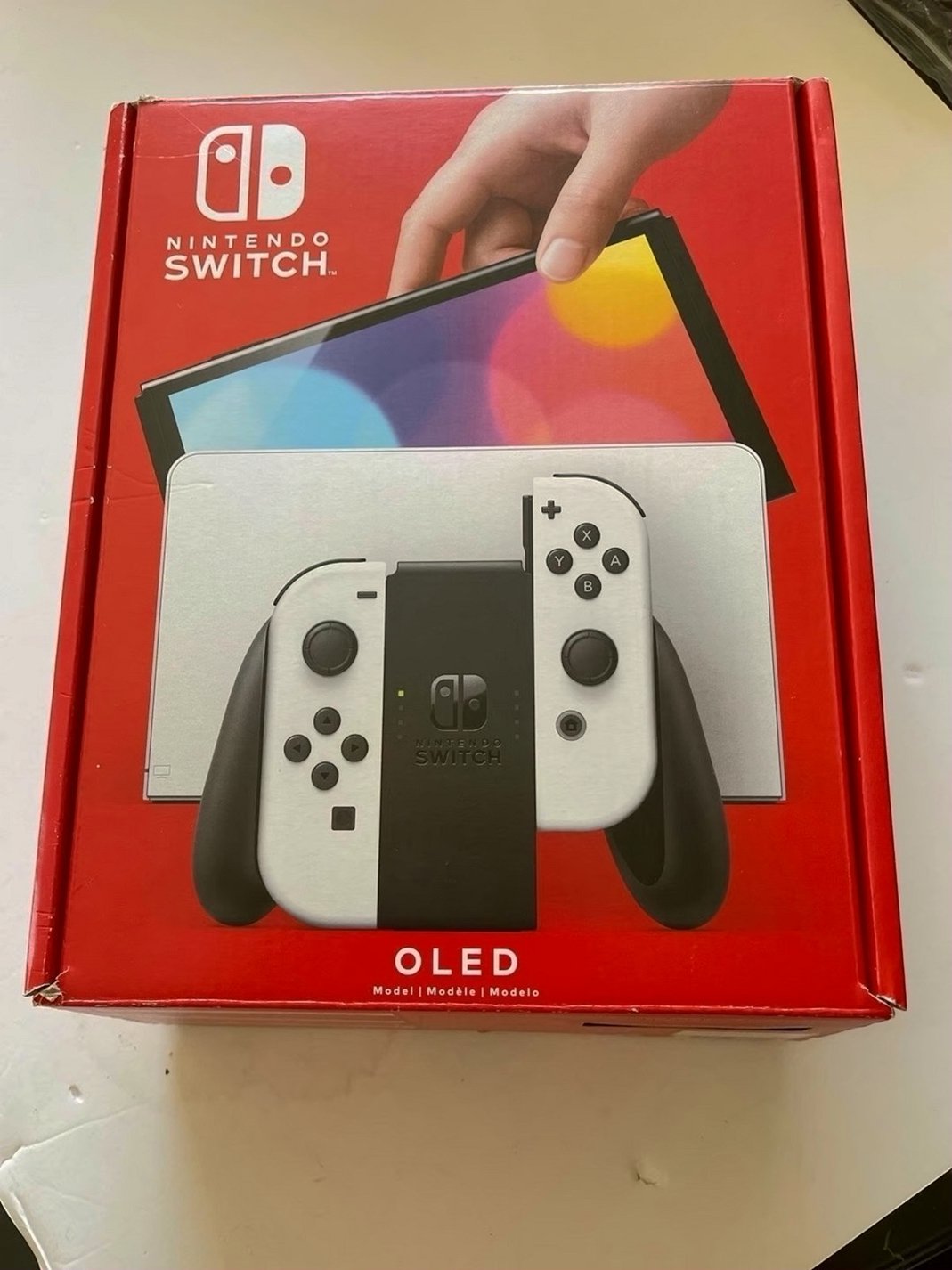 Nintendo Switch OLED White CIB Unlocked - Used