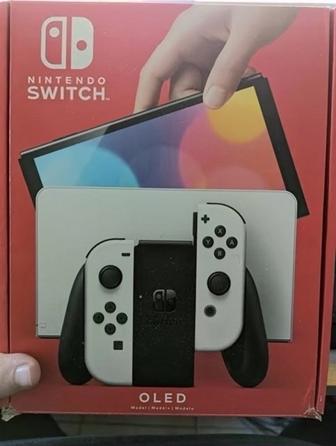 Nintendo Switch OLED White with Pokemon Scarlet Unlocked - Used
