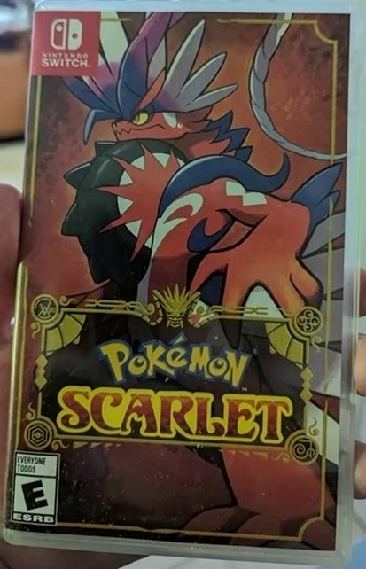 Nintendo Switch OLED White with Pokemon Scarlet Unlocked - Used image 2