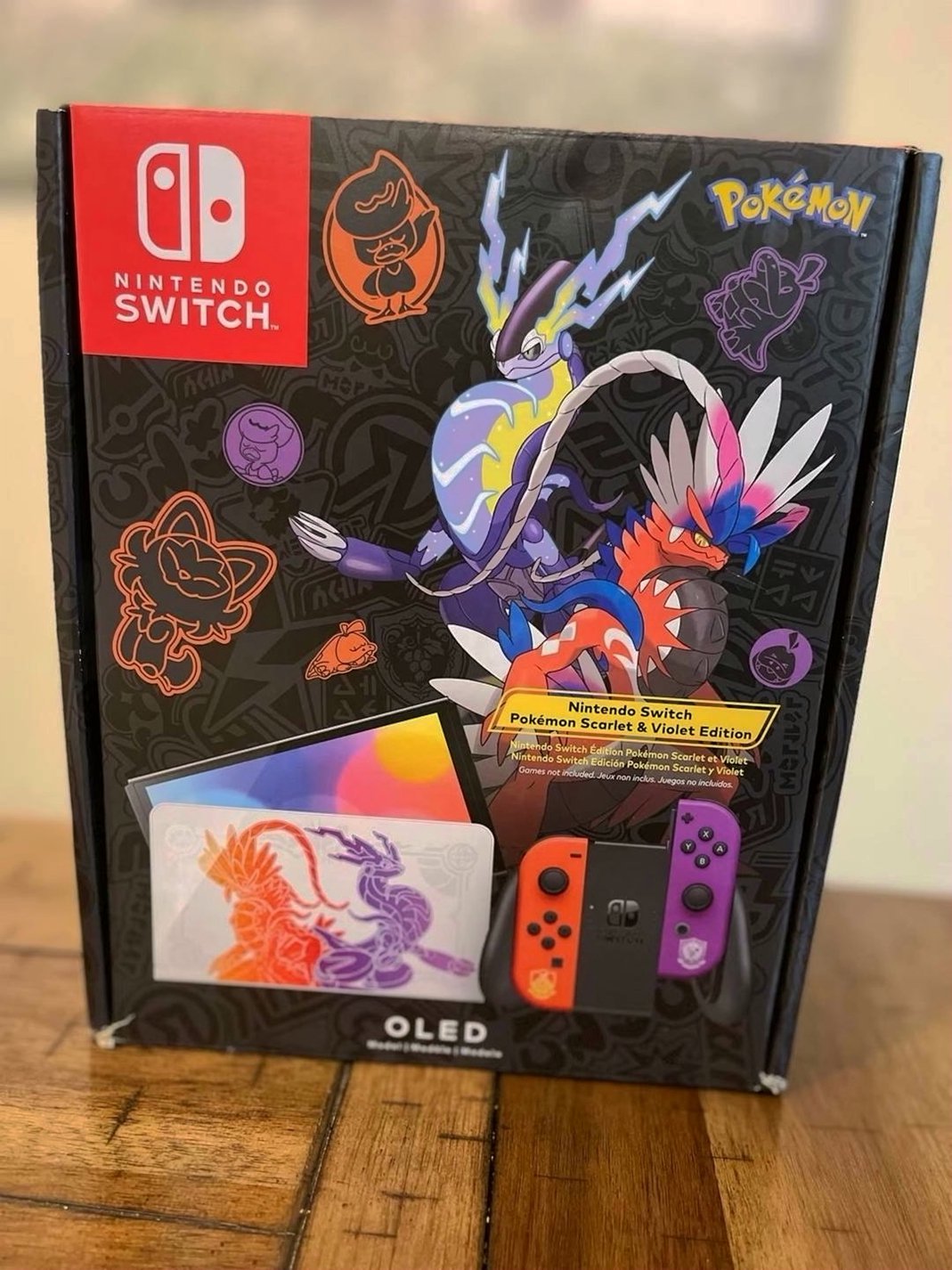 Nintendo Switch OLED Pokémon Scarlet and Violet Edition - Brand New