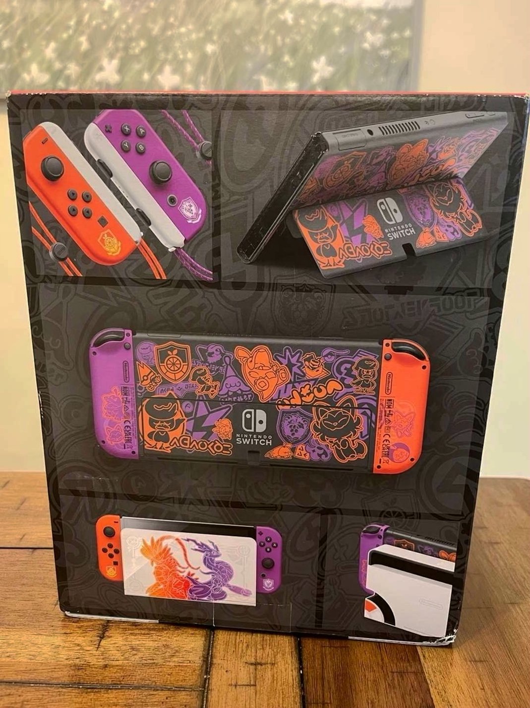 Nintendo Switch OLED Pokémon Scarlet and Violet Edition - Brand New image 2