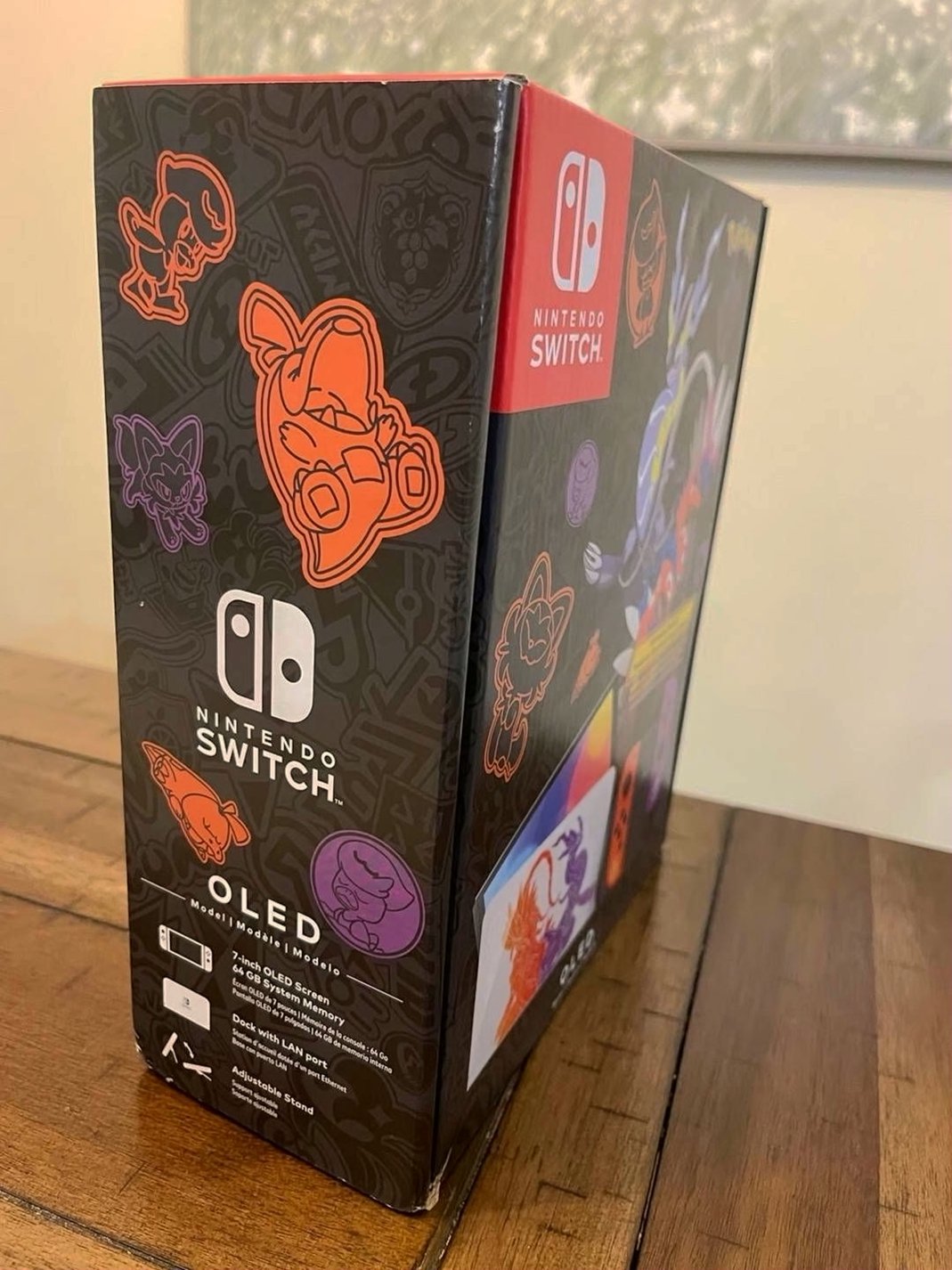 Nintendo Switch OLED Pokémon Scarlet and Violet Edition - Brand New image 3