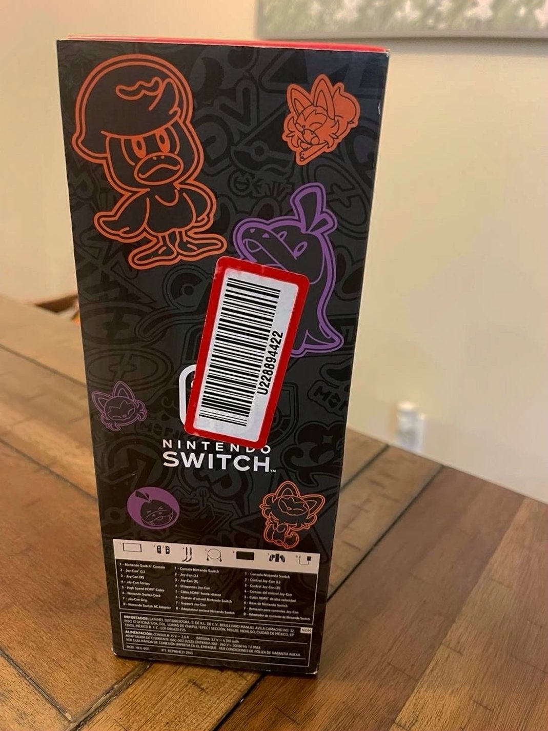 Nintendo Switch OLED Pokémon Scarlet and Violet Edition - Brand New image 4