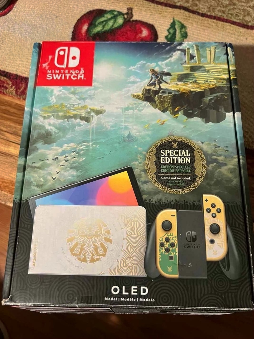 Nintendo Switch OLED The Legend of Zelda Tears of the Kingdom Unlocked - Used