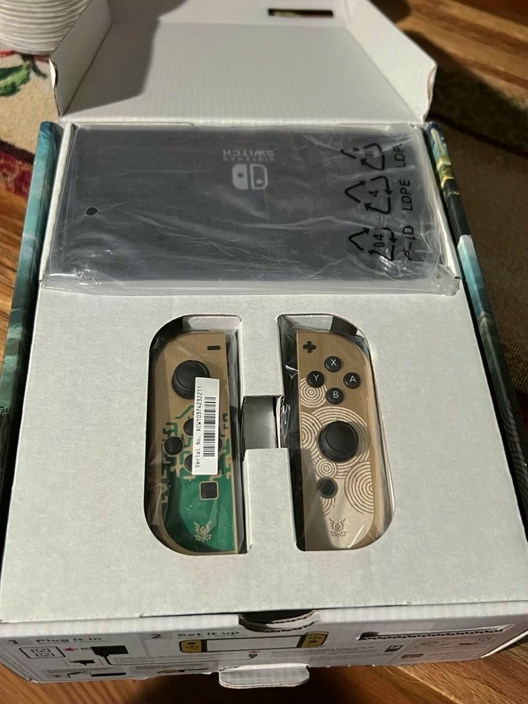 Nintendo Switch OLED The Legend of Zelda Tears of the Kingdom Unlocked - Used image 2