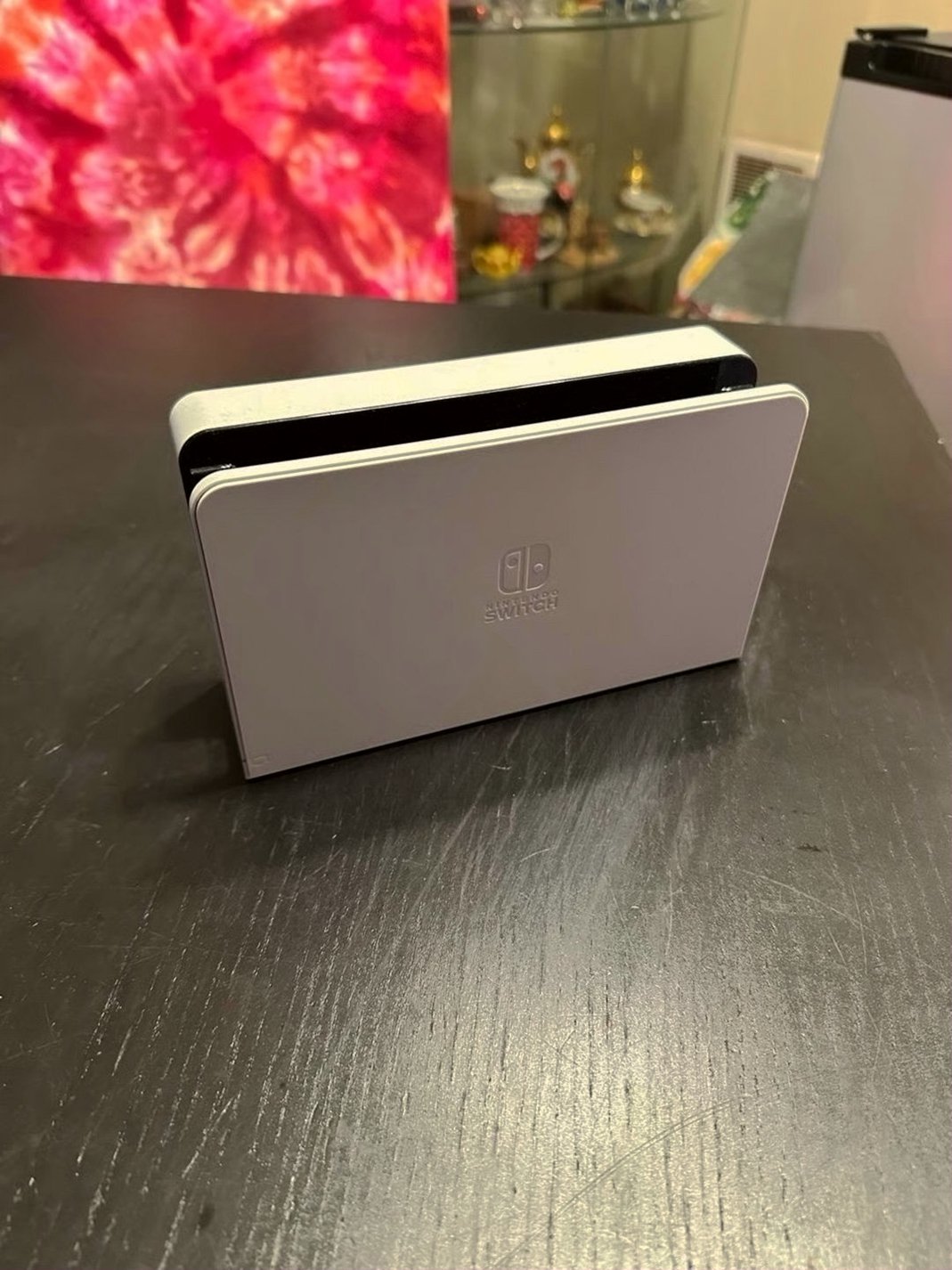 Nintendo Switch OLED 5N73 White Bundle Used image 3