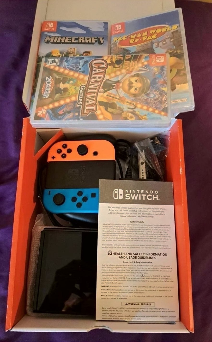 Nintendo Switch OLED 1H12 64GB Black - Used