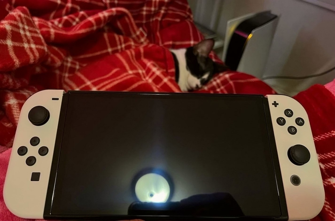 Nintendo Switch OLED 64GB White with Accessories - Used