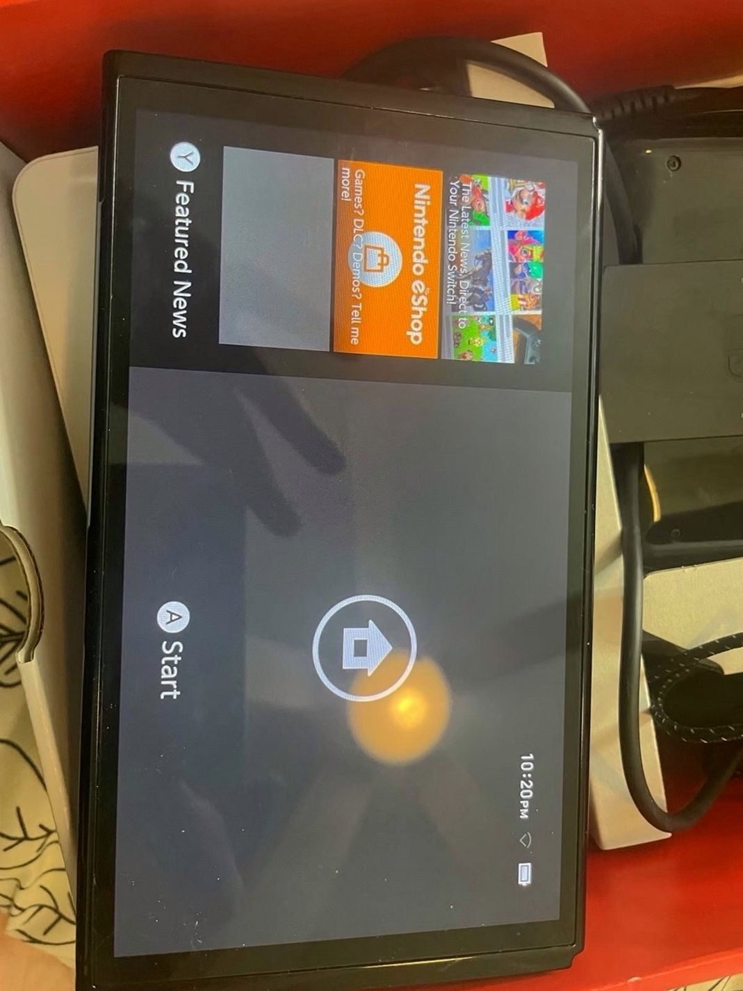 Nintendo Switch OLED 9Q17 Unlocked - Used image 4