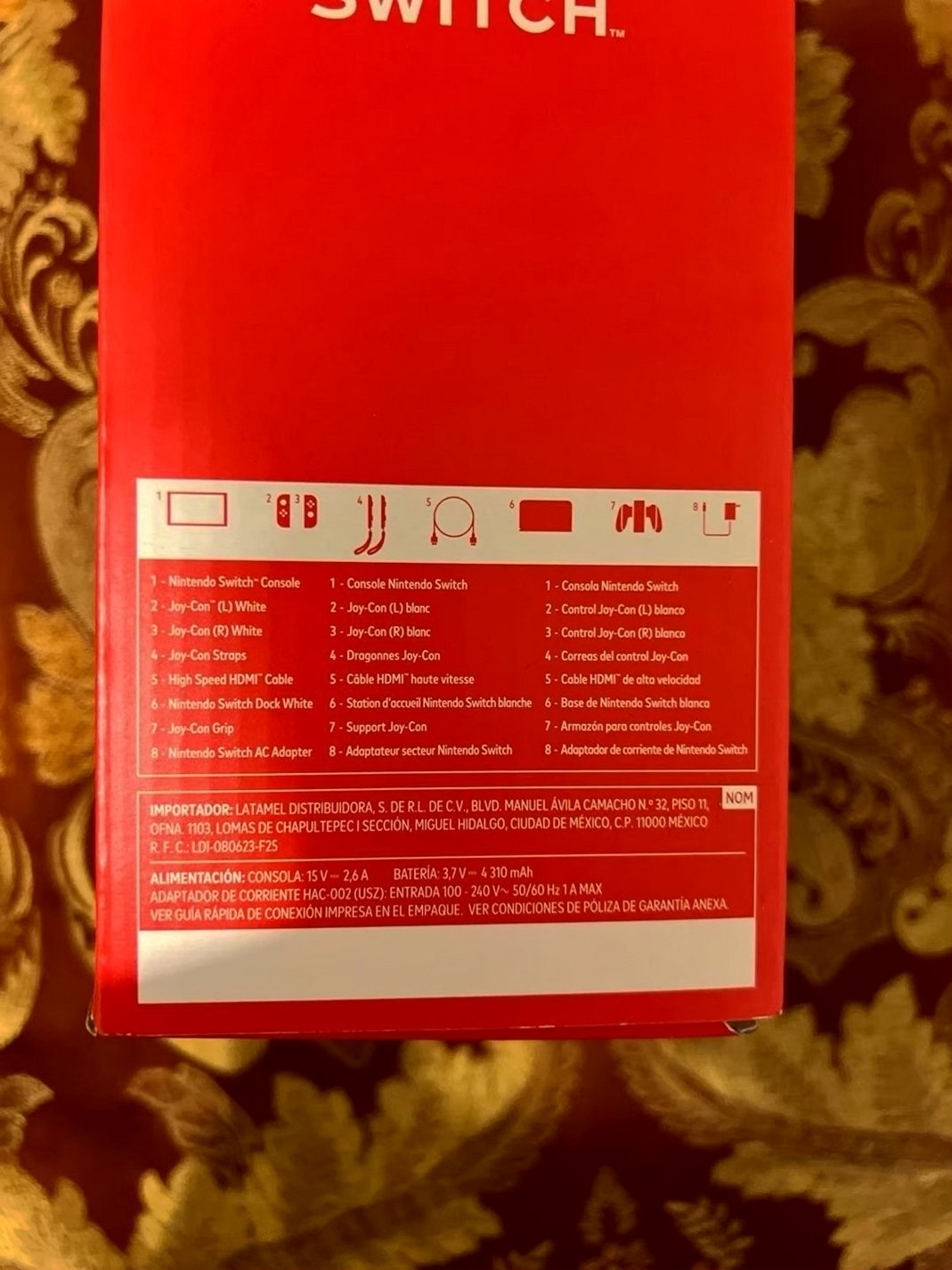 Nintendo Switch OLED 3Z28 Unlocked Used image 5