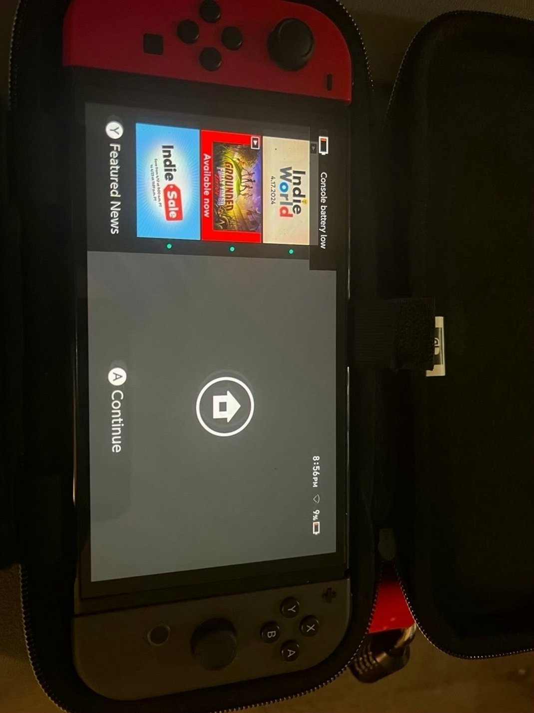Nintendo Switch OLED Bundle 9A85 - Used image 2
