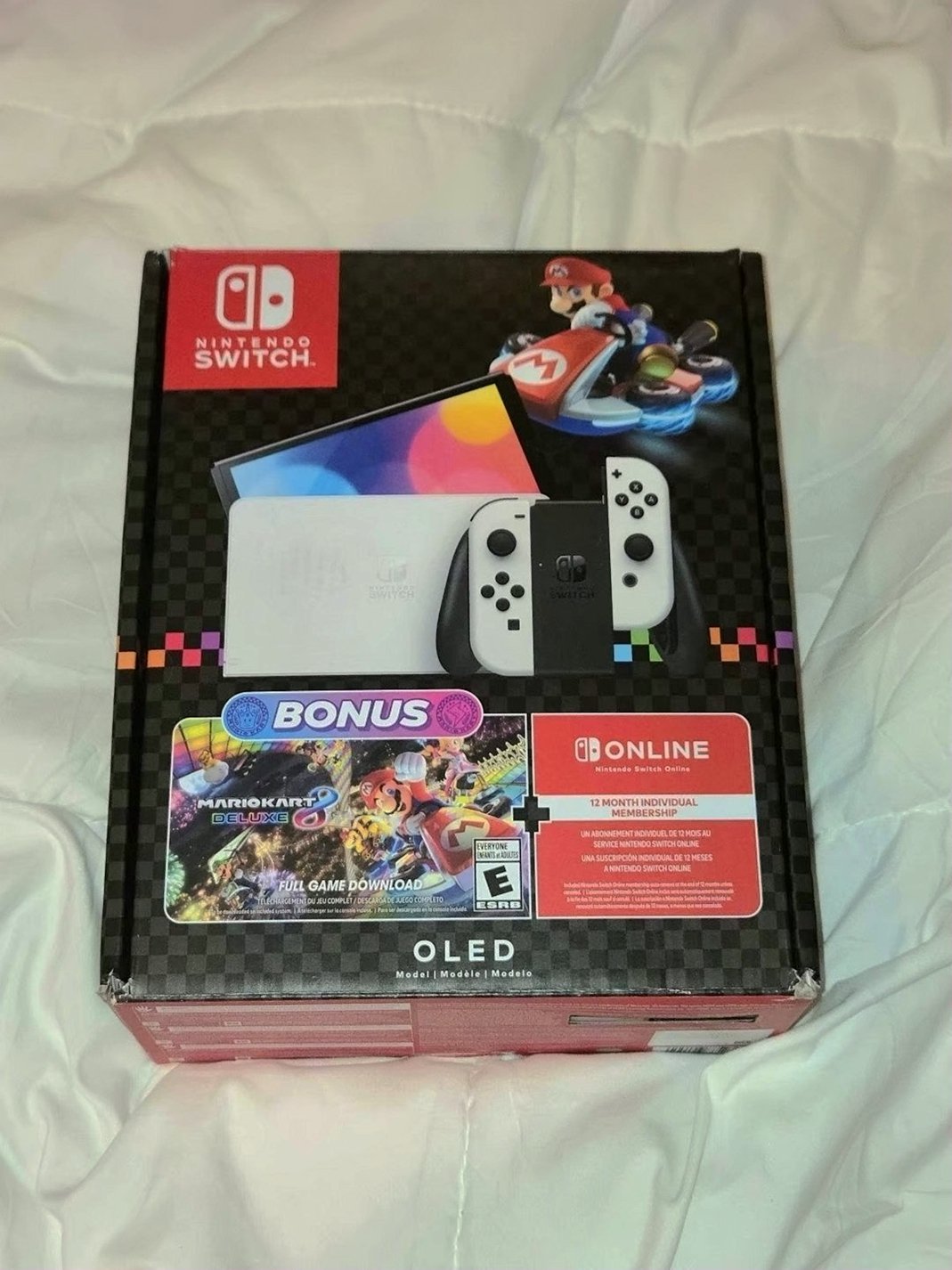 Nintendo Switch OLED 64GB Neon Blue/Neon Red - Used