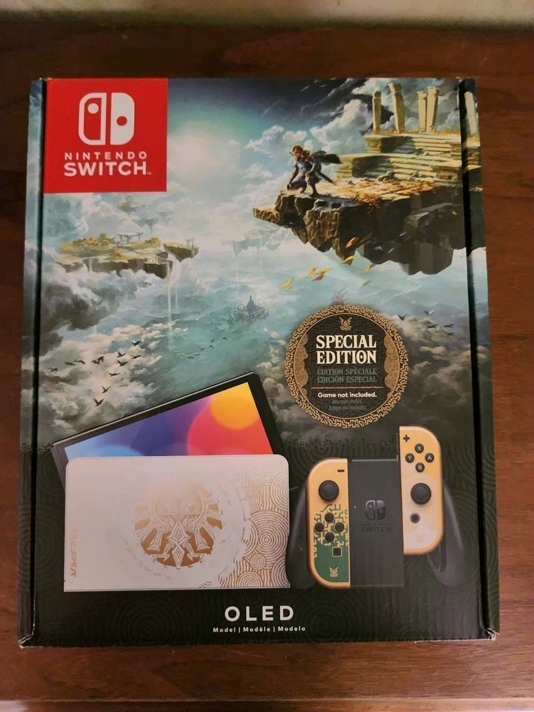 Nintendo Switch OLED Tears of the Kingdom 64GB Blue - Used