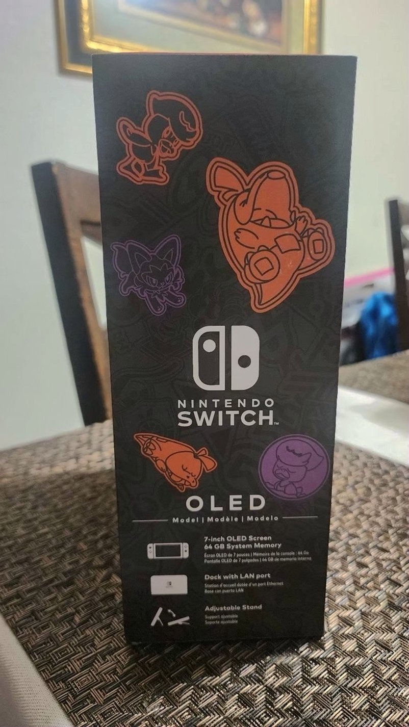 Nintendo Pokemon Scarlet Violet OLED Console - Used image 2