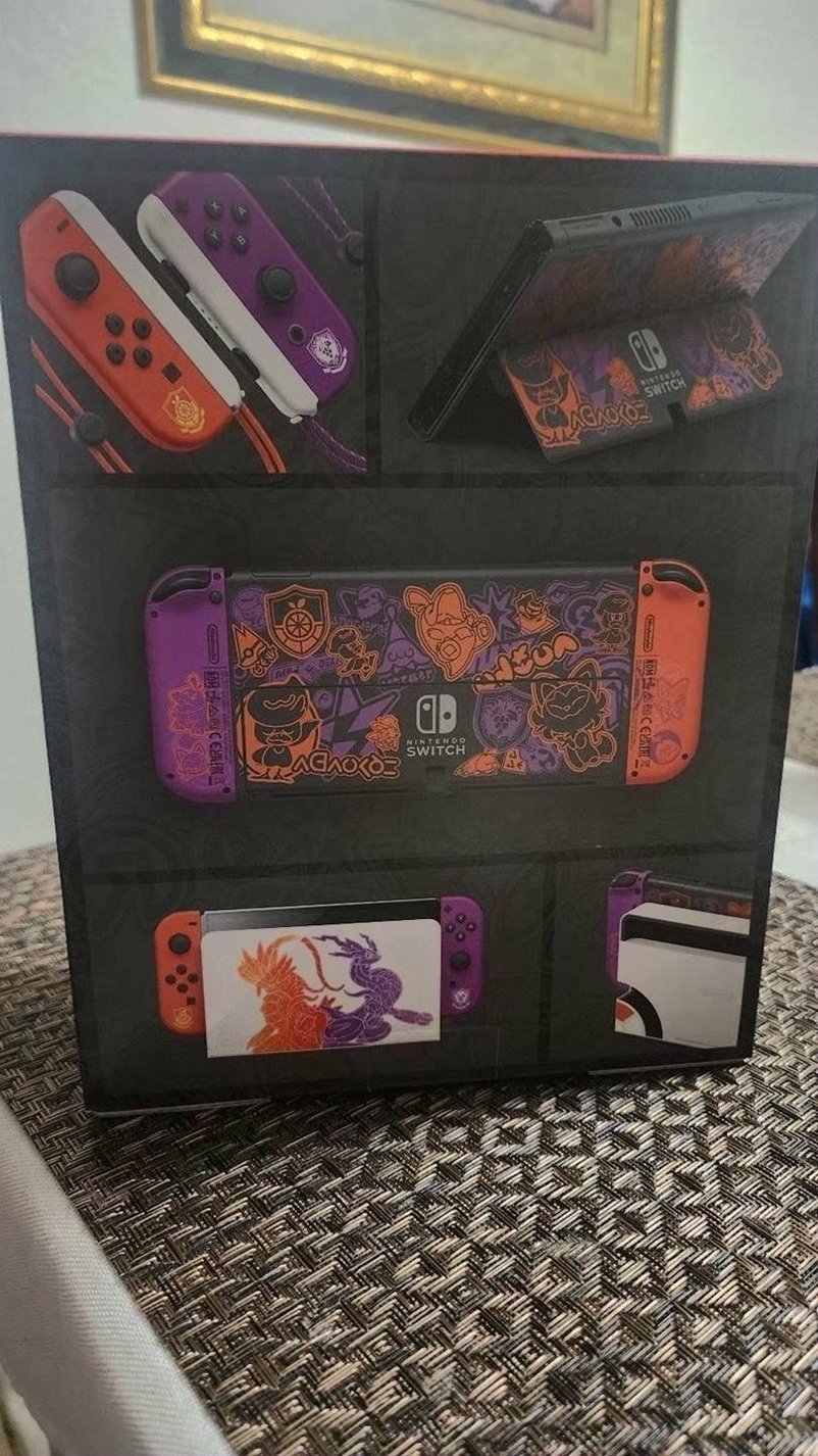 Nintendo Pokemon Scarlet Violet OLED Console - Used image 3