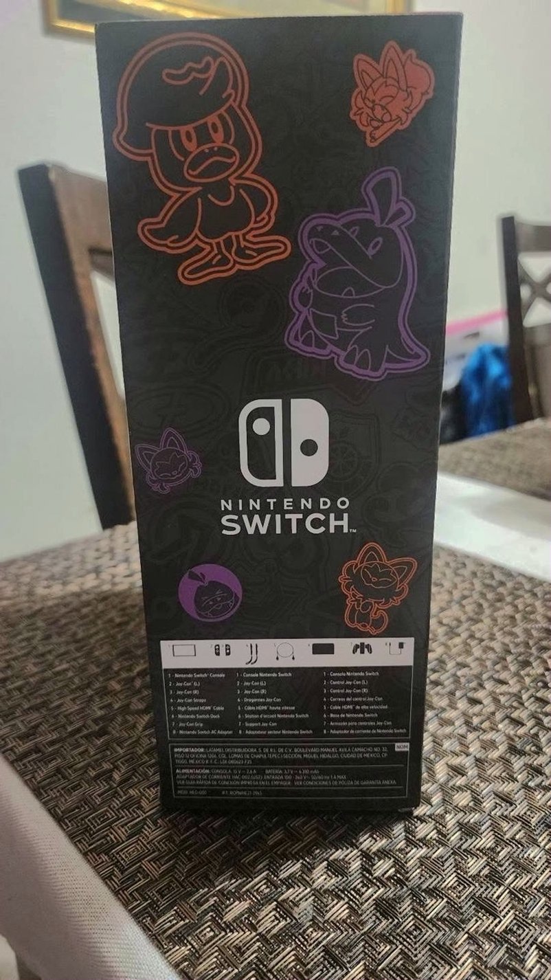 Nintendo Pokemon Scarlet Violet OLED Console - Used image 4