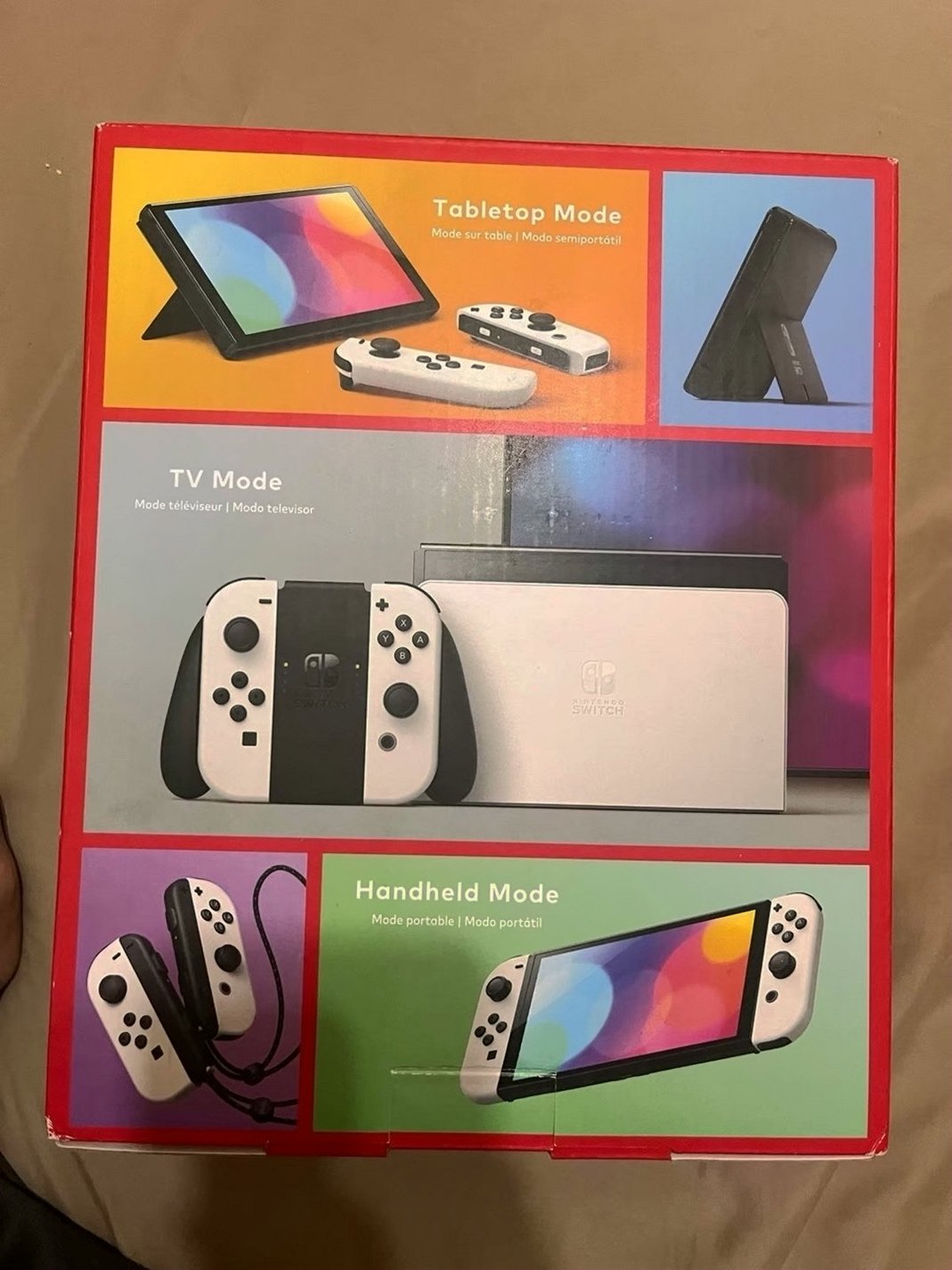 Nintendo Switch OLED 8Z92 White Unlocked - Used image 4