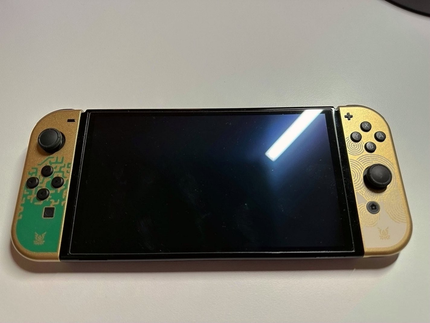 Nintendo Switch OLED Model The Legend of Zelda: Tears of the Kingdom Edition Unlocked - Used image 2