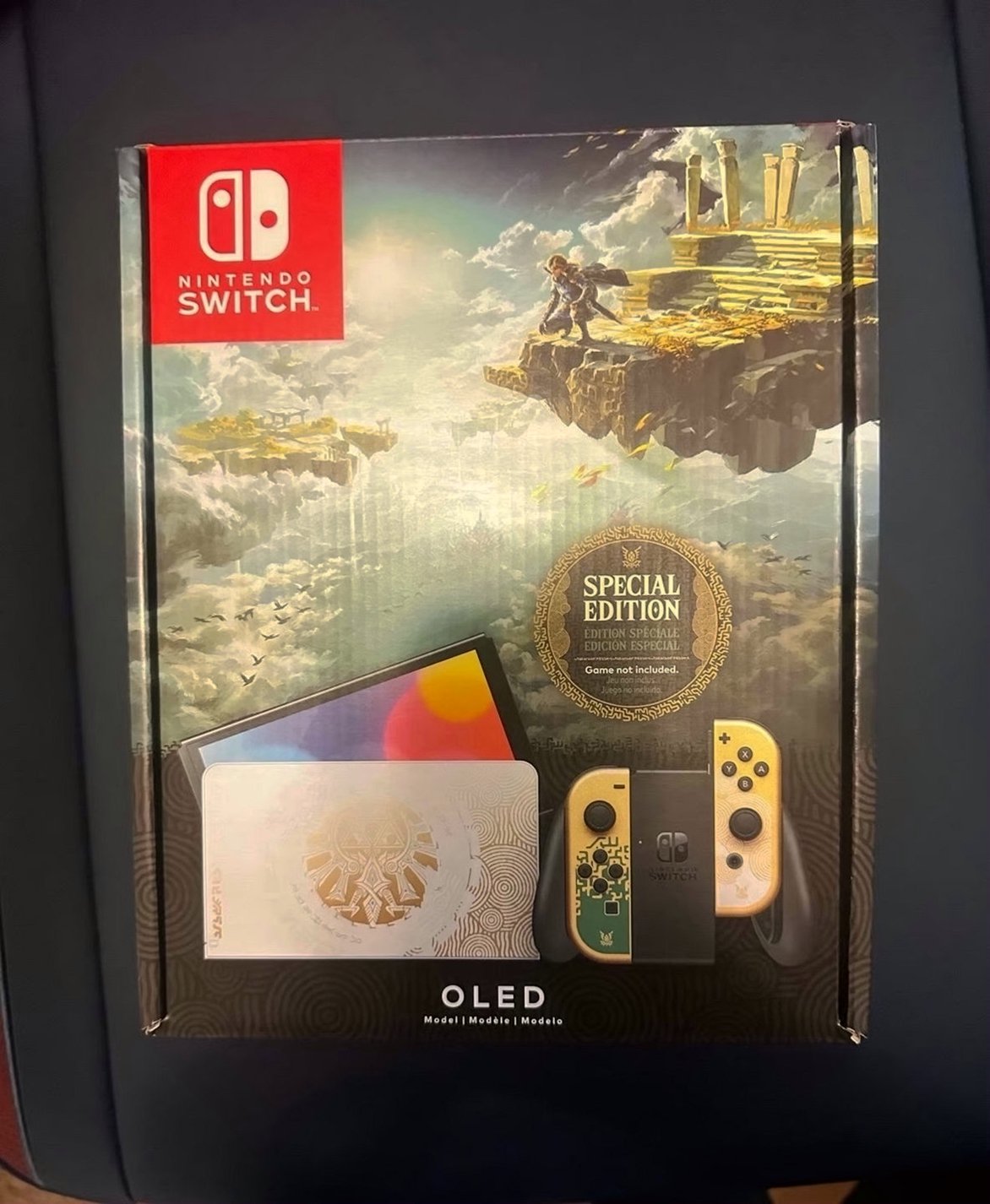 Nintendo Switch OLED Zelda Edition 1W96 - Used