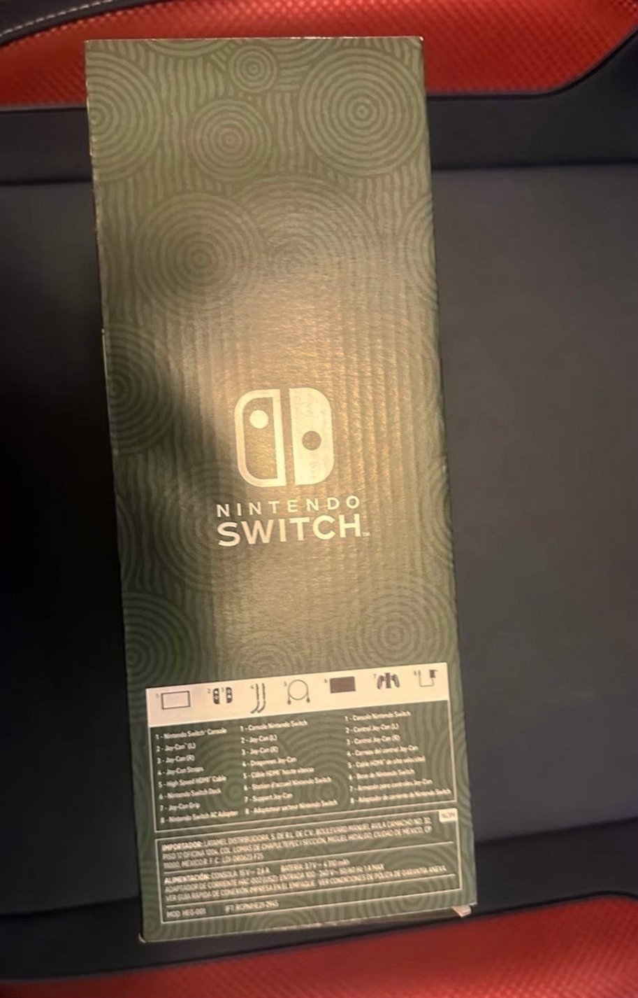 Nintendo Switch OLED Zelda Edition 1W96 - Used image 5