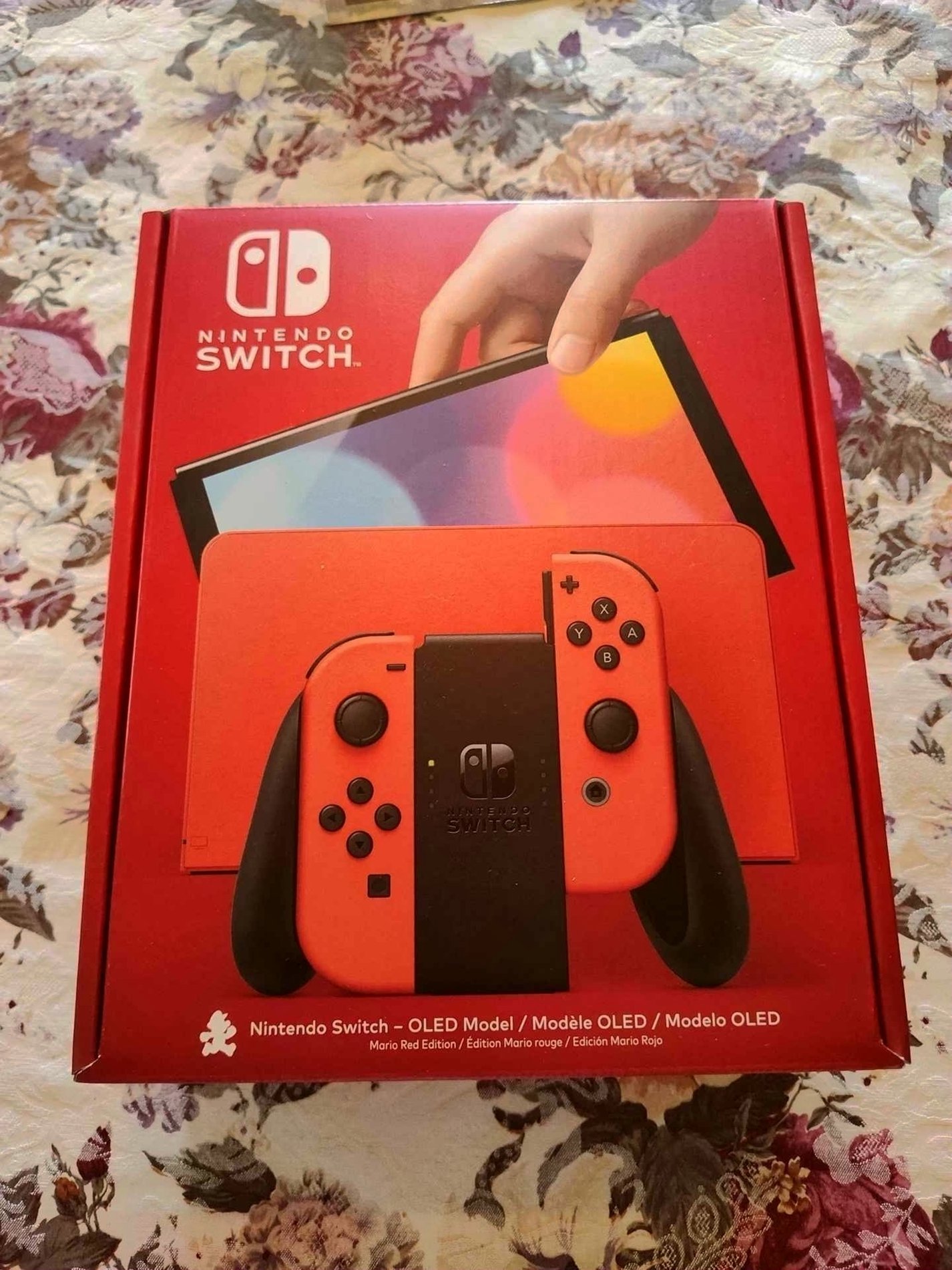 Nintendo Switch OLED Mario Edition Unlocked - Used