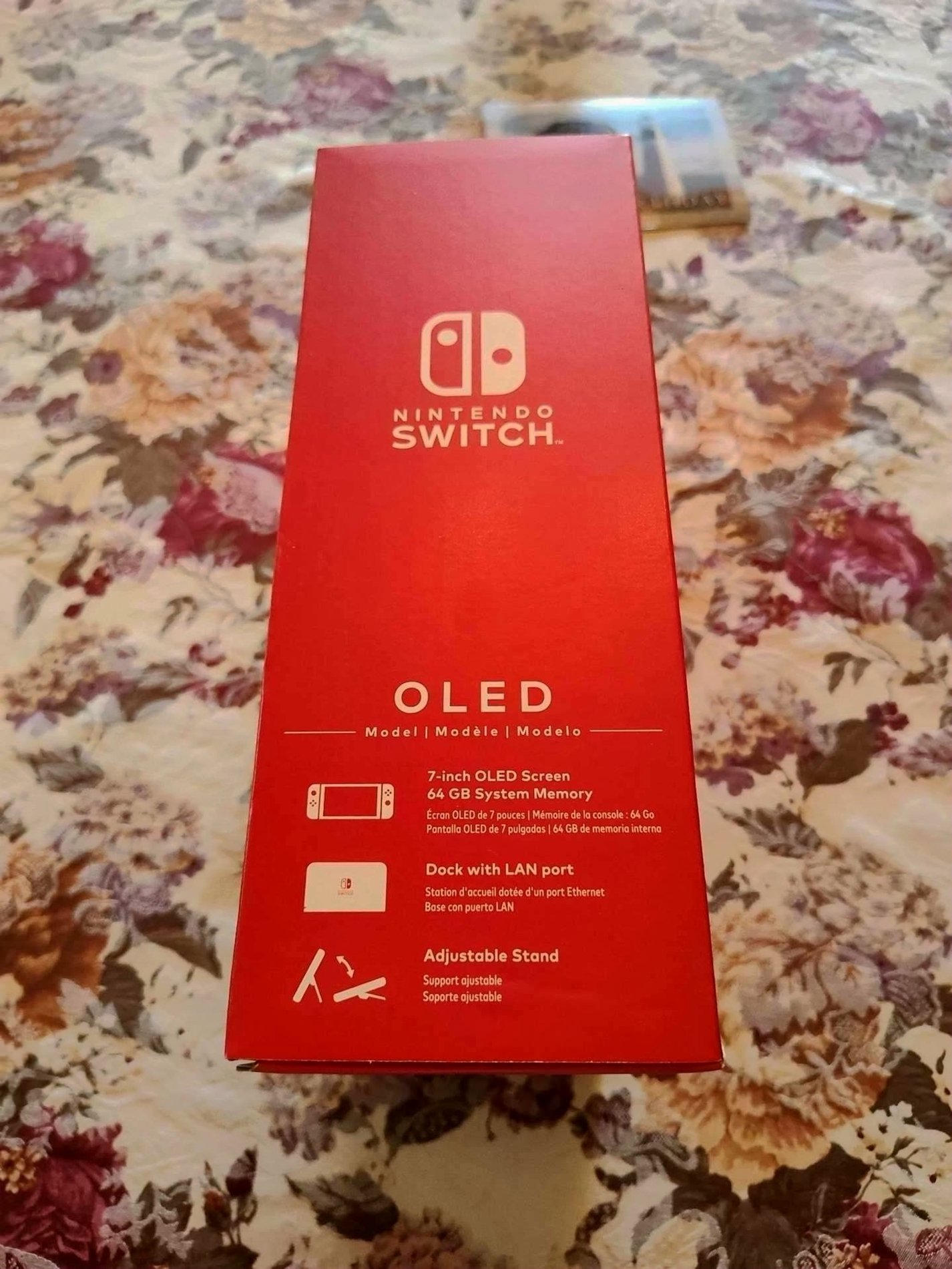 Nintendo Switch OLED Mario Edition Unlocked - Used image 4