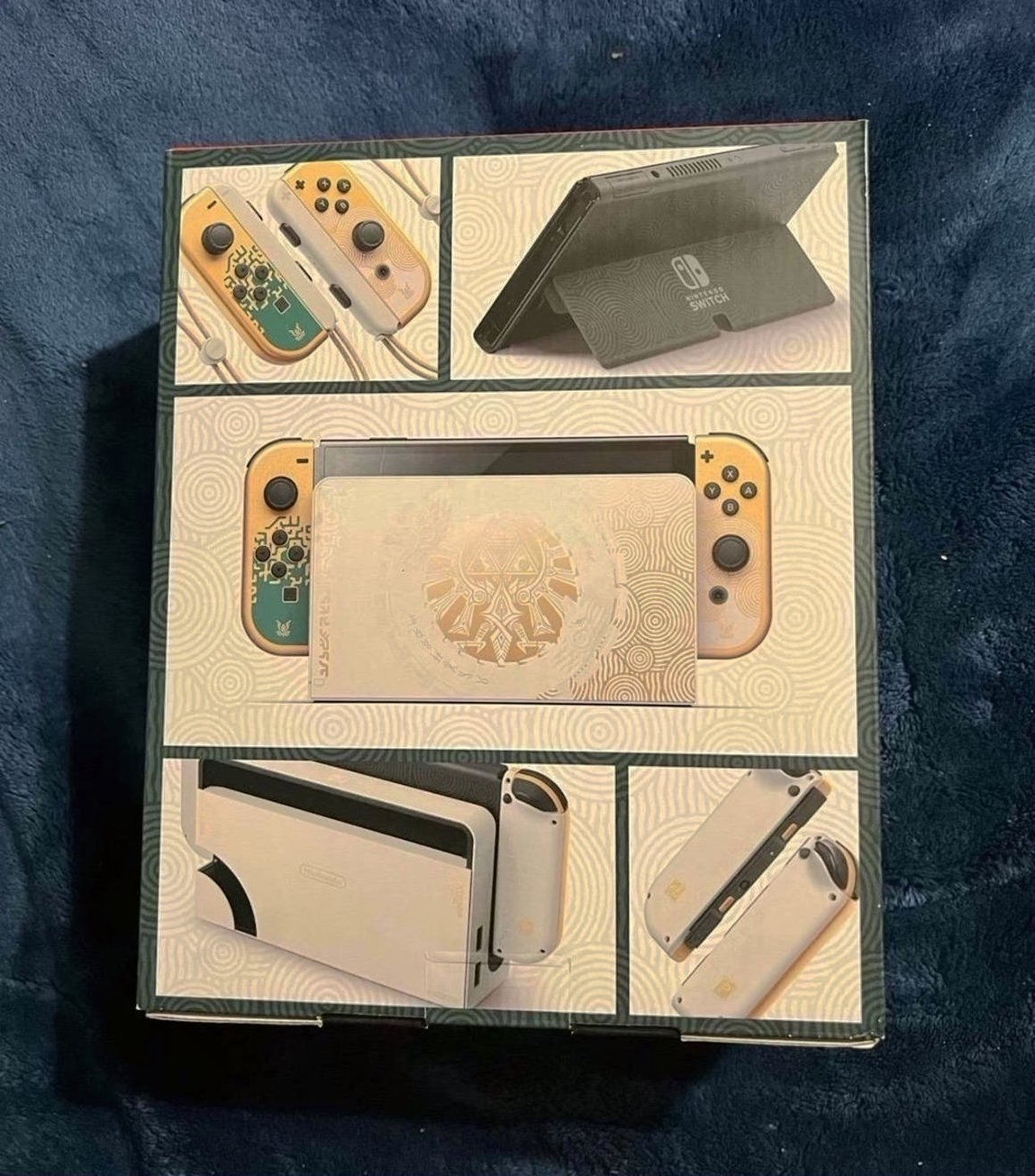 Nintendo Switch OLED The Legend of Zelda Tears of the Kingdom Edition Unlocked - Used image 3