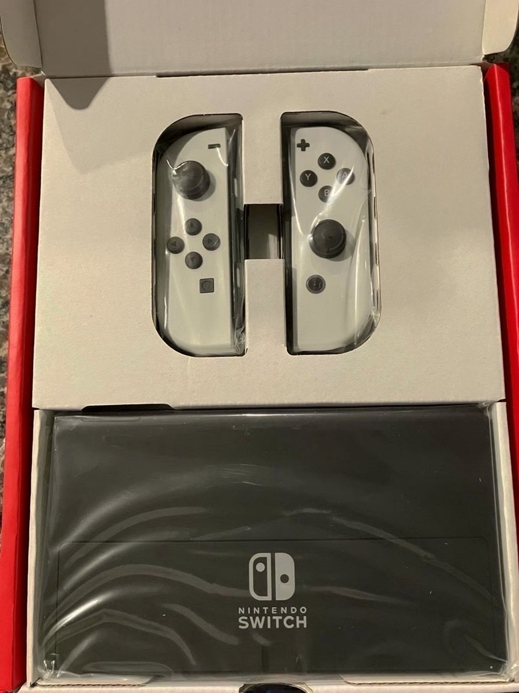 Nintendo Switch OLED White Unlocked - Used image 2