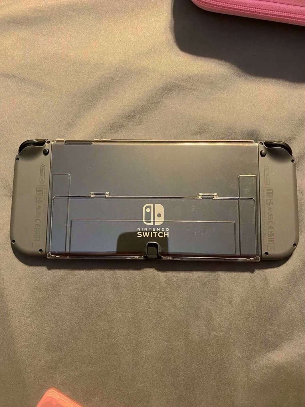 Nintendo Switch OLED Bundle 9X99 64GB Black - Used image 3
