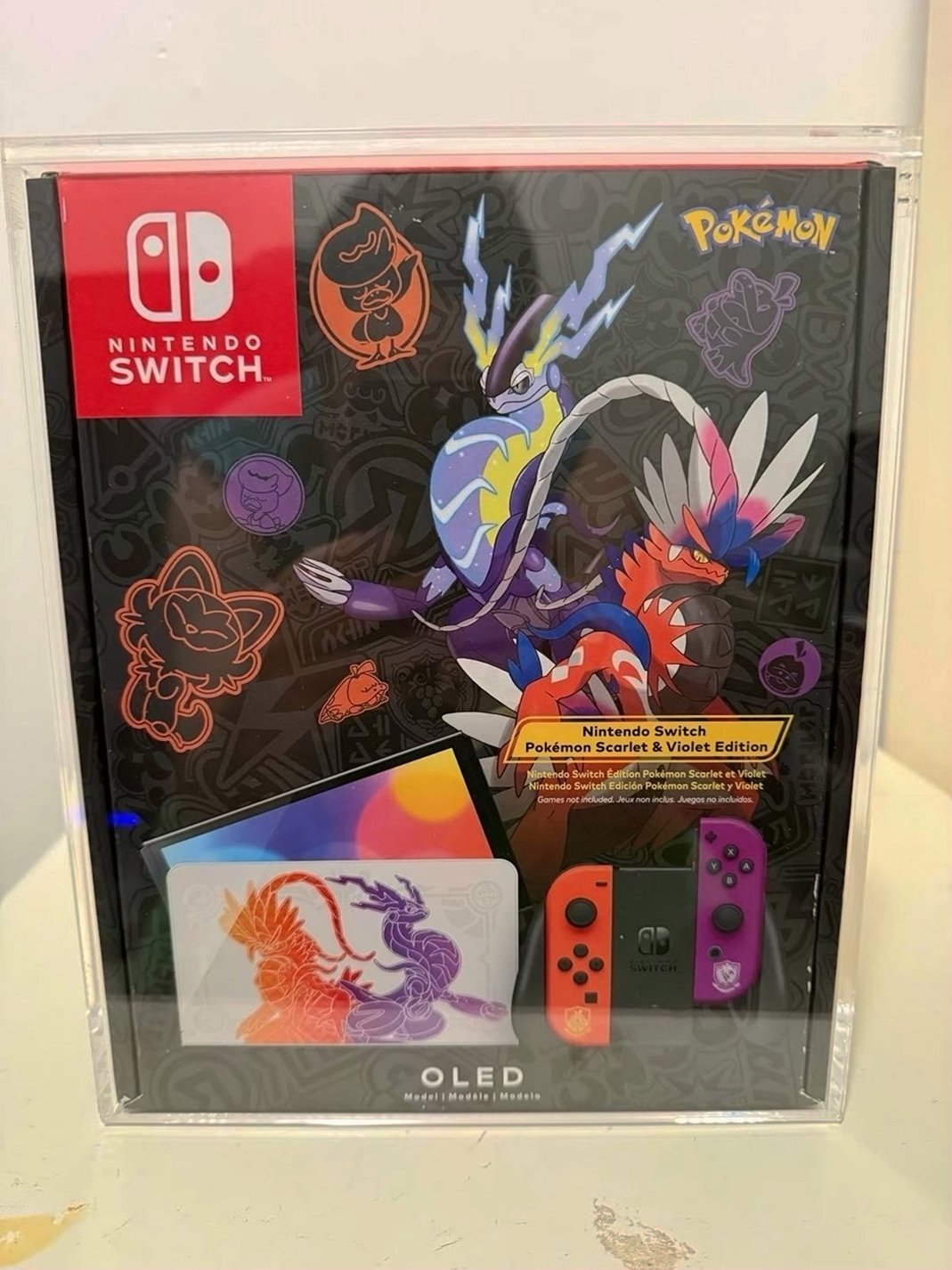 Nintendo Switch OLED Pokémon Scarlet and Violet Edition - Used