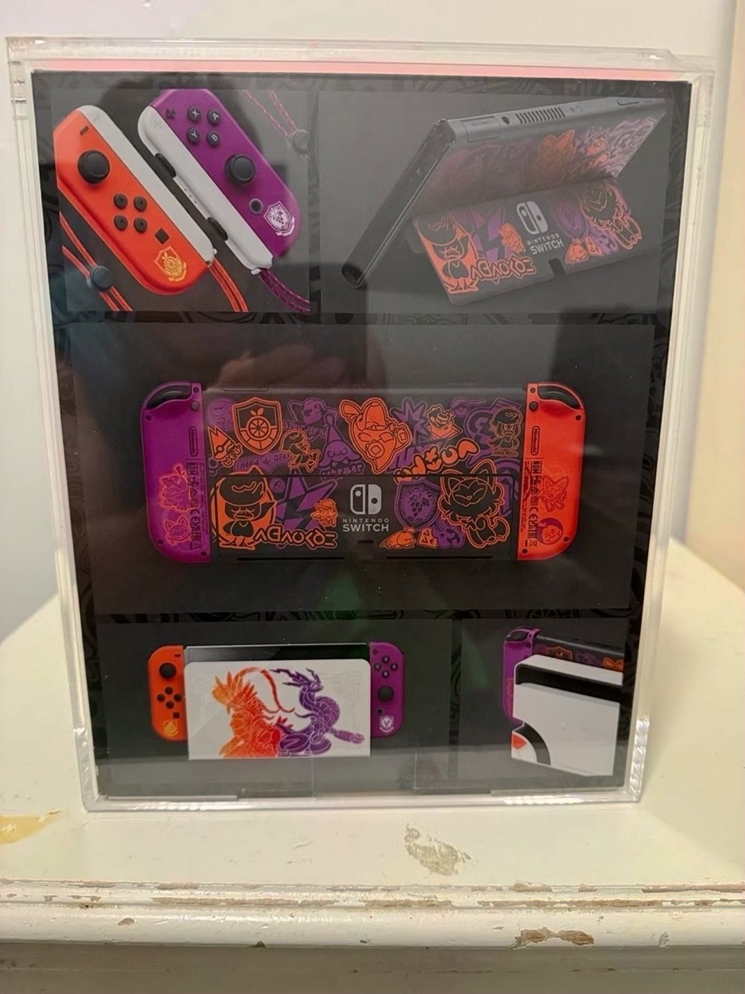 Nintendo Switch OLED Pokémon Scarlet and Violet Edition - Used image 2