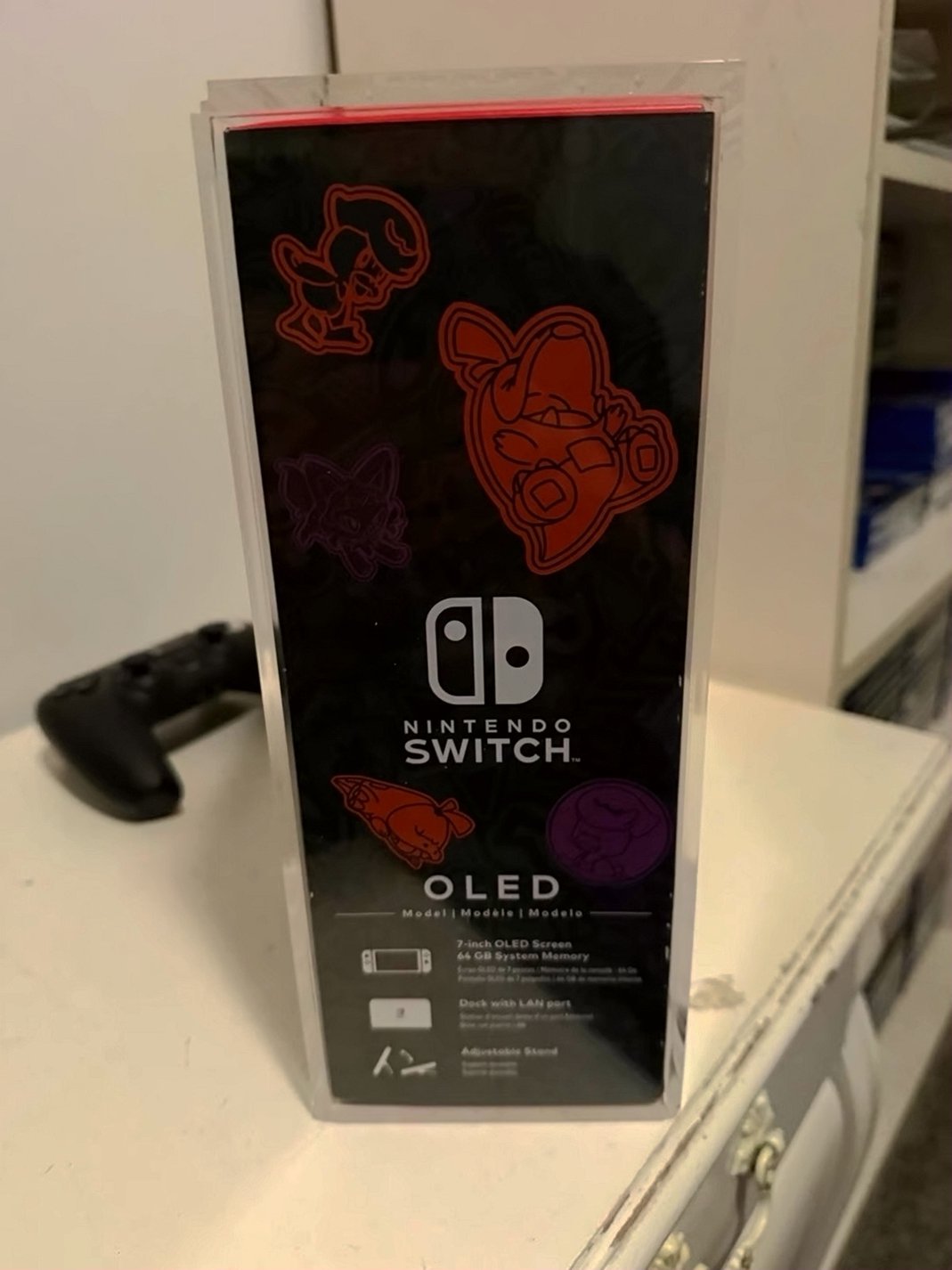 Nintendo Switch OLED Pokémon Scarlet and Violet Edition - Used image 3