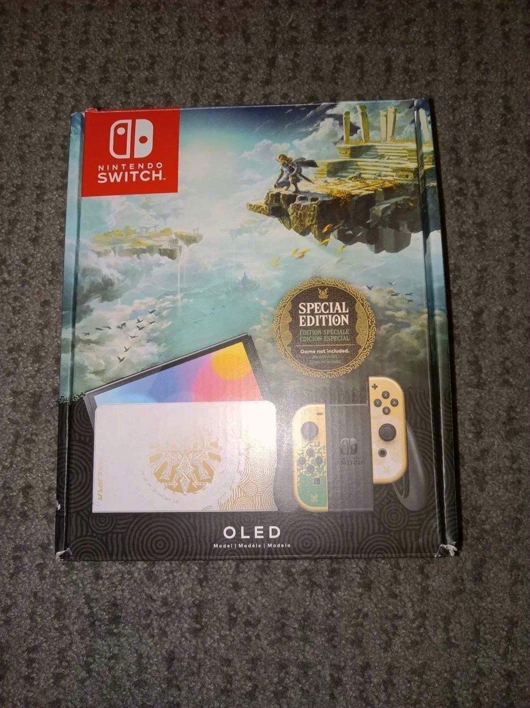 Nintendo Special Edition Legend of Zelda Tears of Kingdom Nintendo Switch OLED - Used
