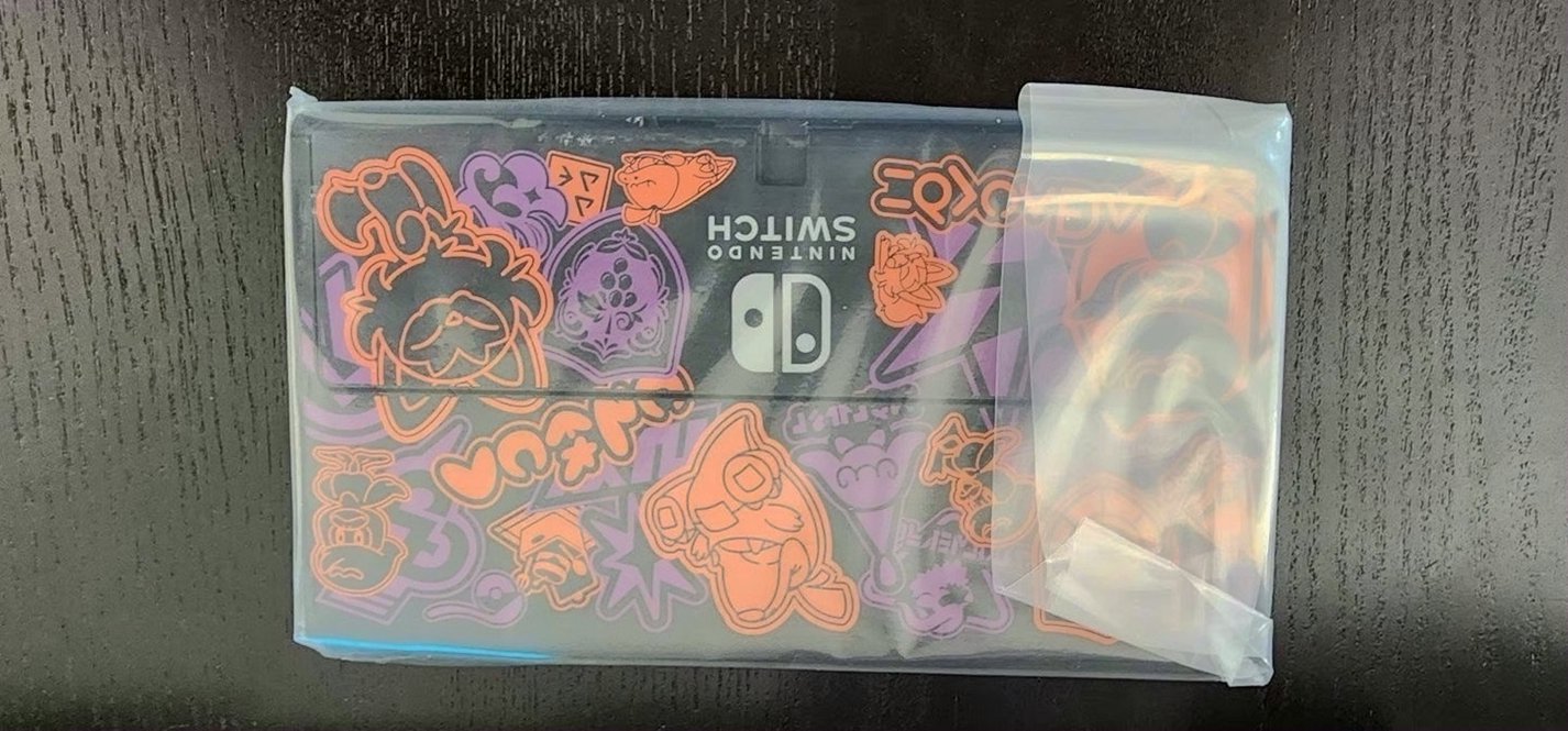 Nintendo Switch OLED Pokemon Scarlett and Violet - Used image 4