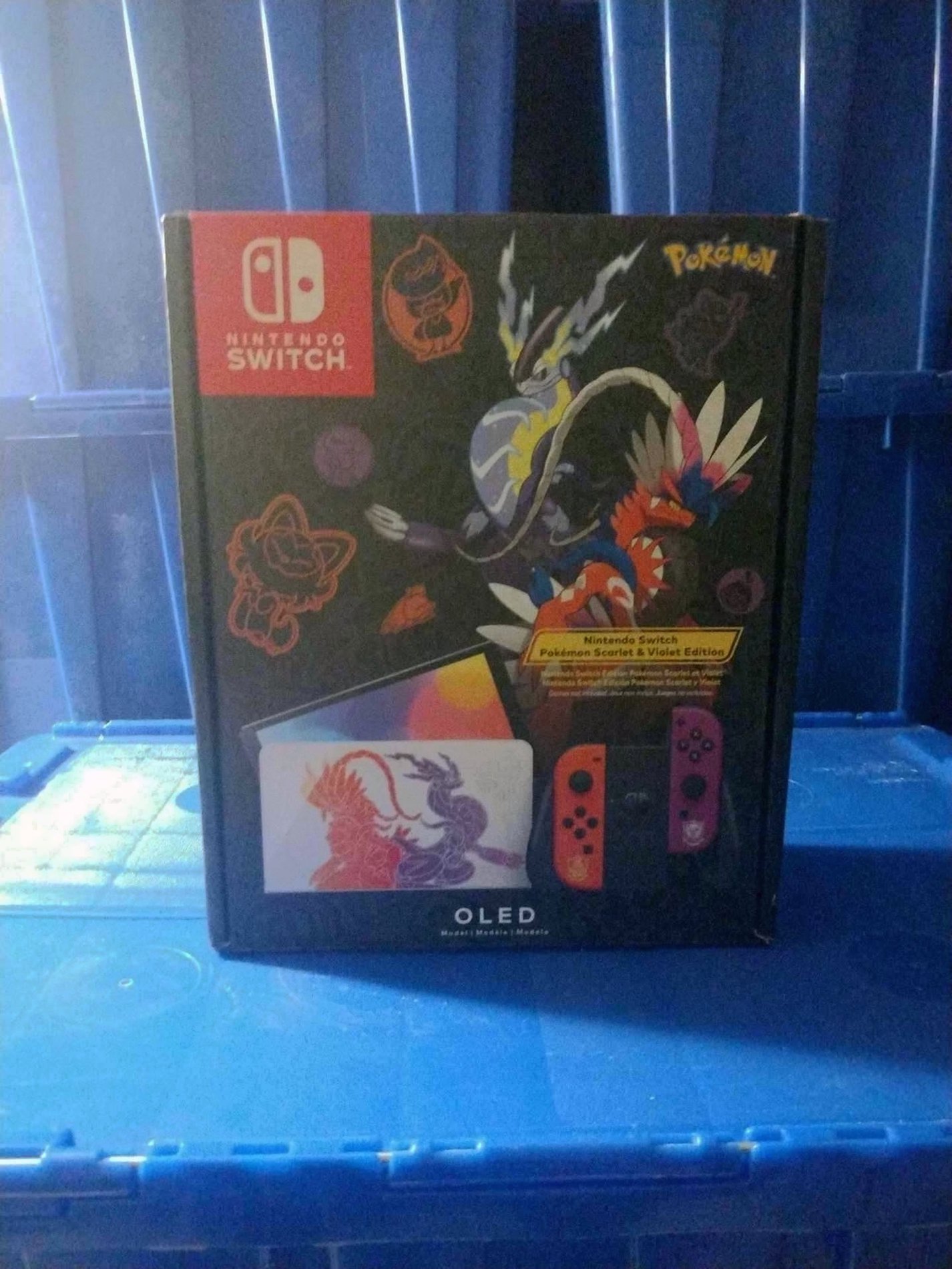 Nintendo Switch OLED Pokemon Scarlet & Violet Edition - Used image 5