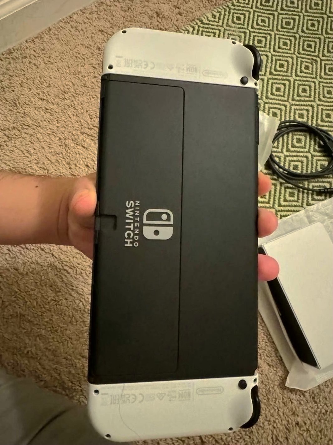 Nintendo Switch OLED Console 3F29 Used image 4