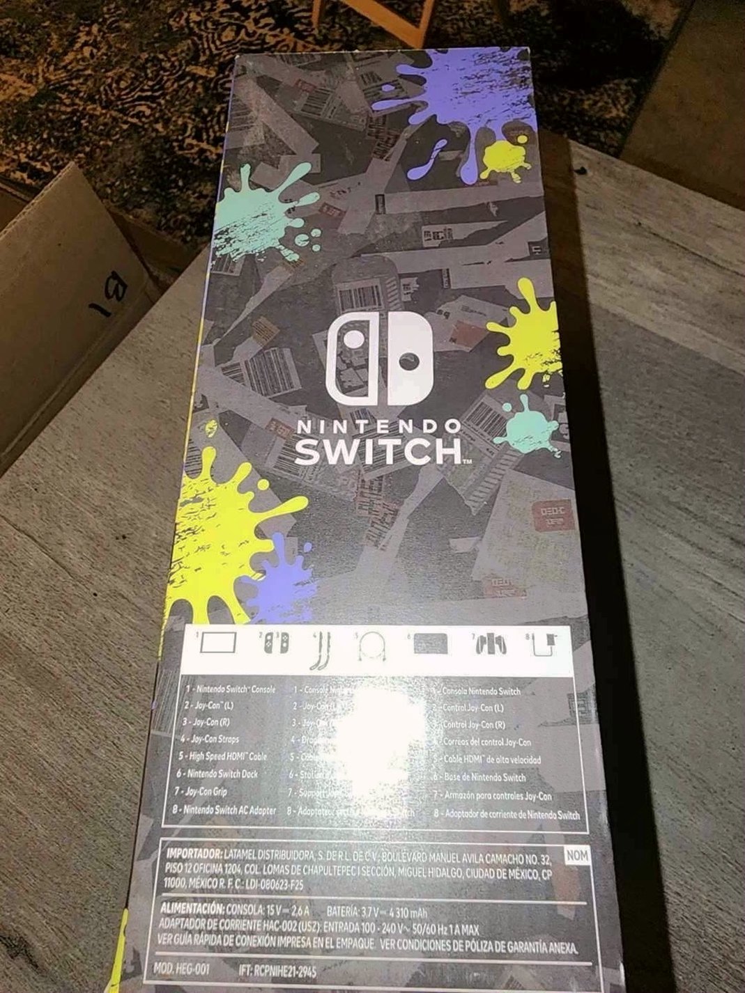 Nintendo Switch OLED 1F18 - Used image 4