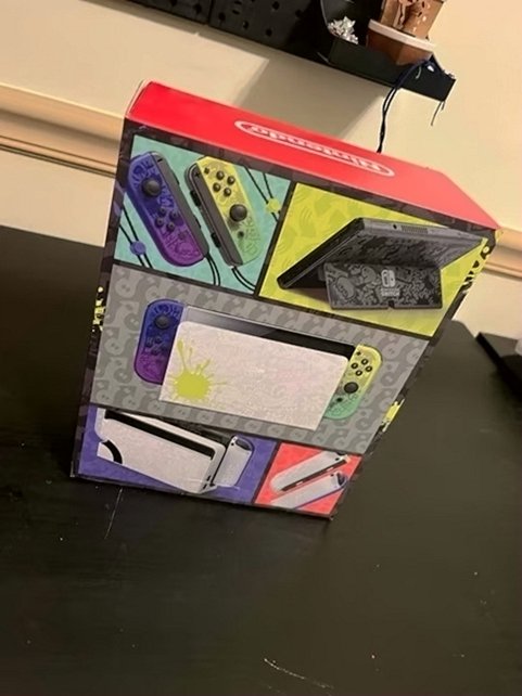 Nintendo Switch OLED Splatoon Edition 5N78 - Used image 3