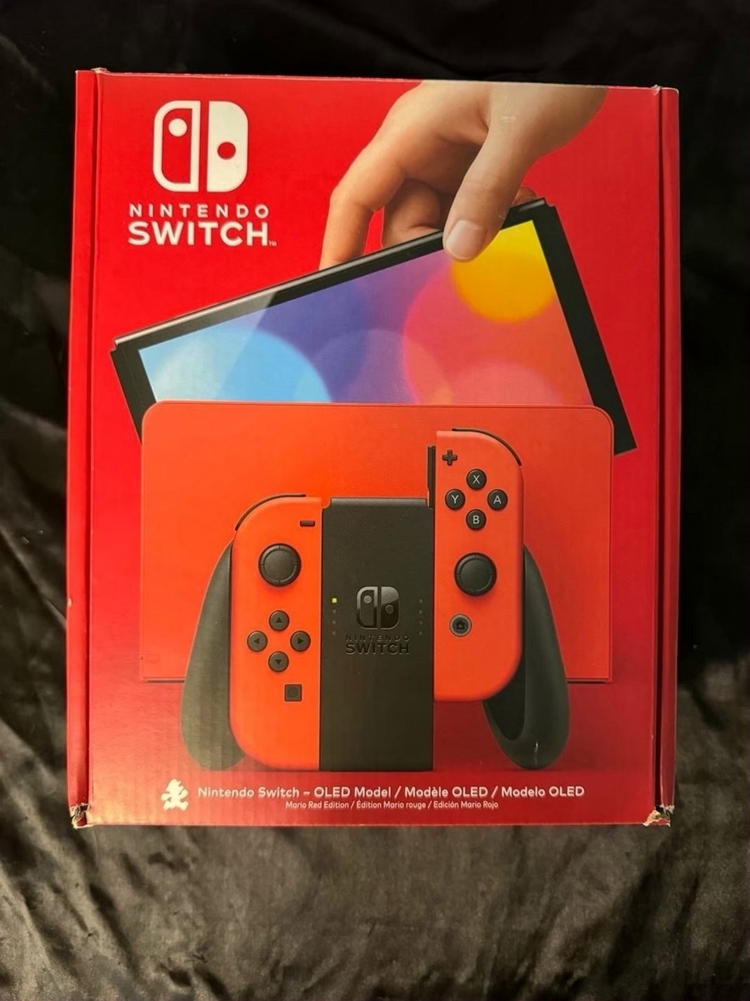 Nintendo Limited Edition Mario OLED Switch 5N88 Used