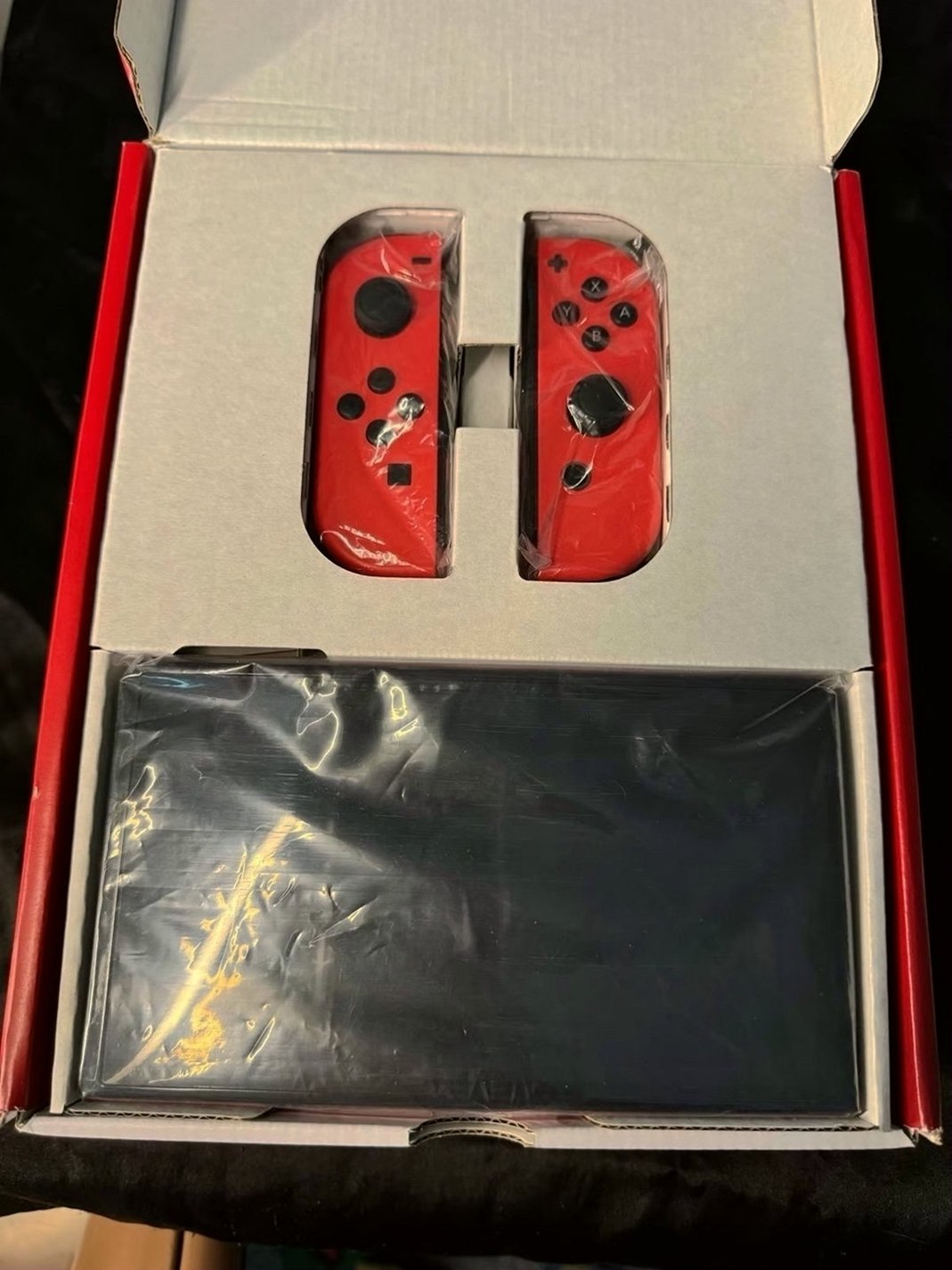 Nintendo Limited Edition Mario OLED Switch 5N88 Used image 3