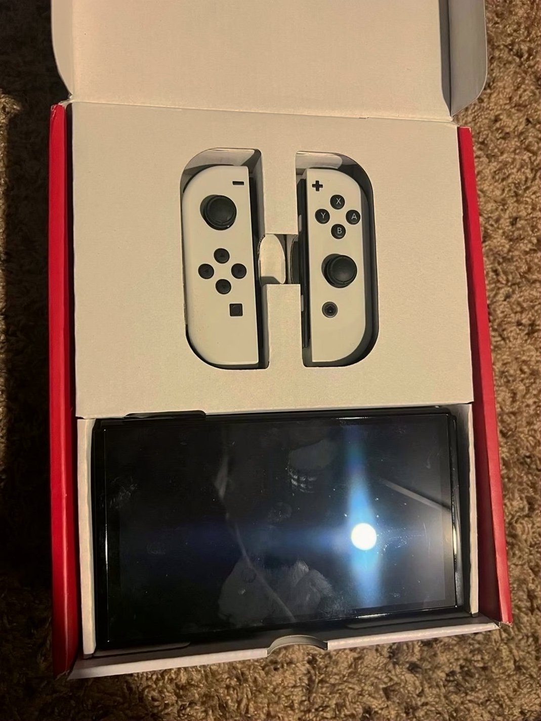 Nintendo Switch OLED White 64GB Unlocked - Used image 3
