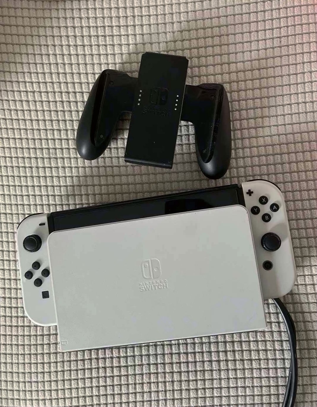 Nintendo Switch OLED Black and White Unlocked - Used