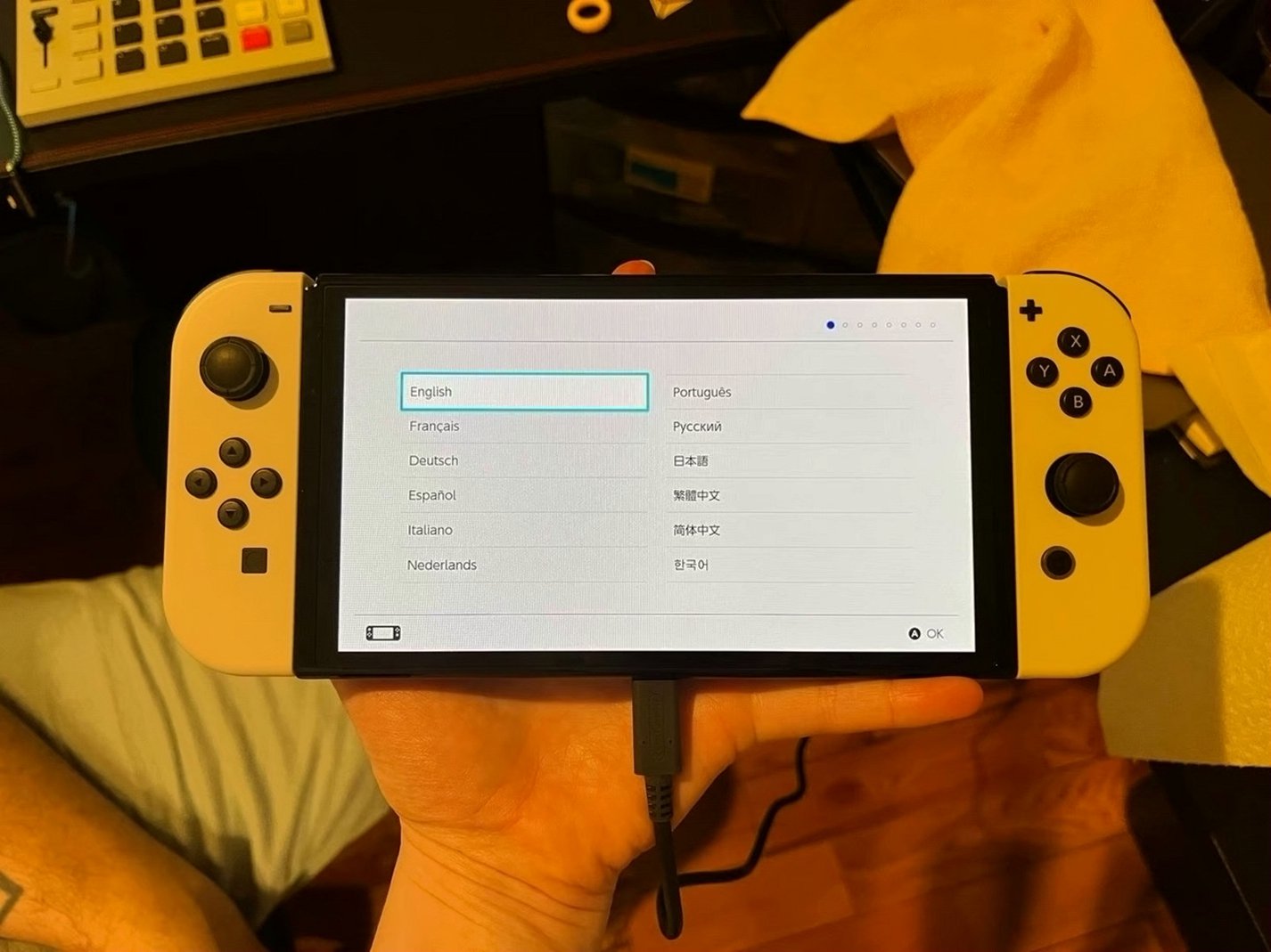 Nintendo Switch OLED 5M58 Unlocked - Used image 5