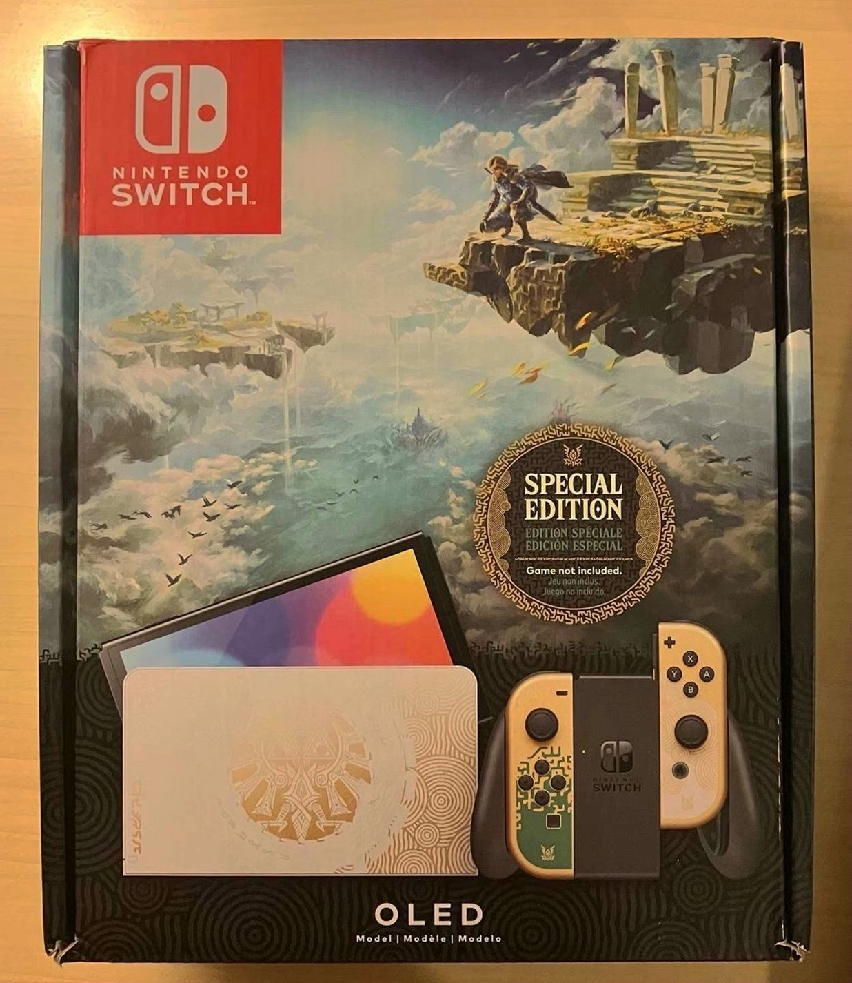 Nintendo Switch OLED The Legend of Zelda Tears of the Kingdom Unlocked - Used