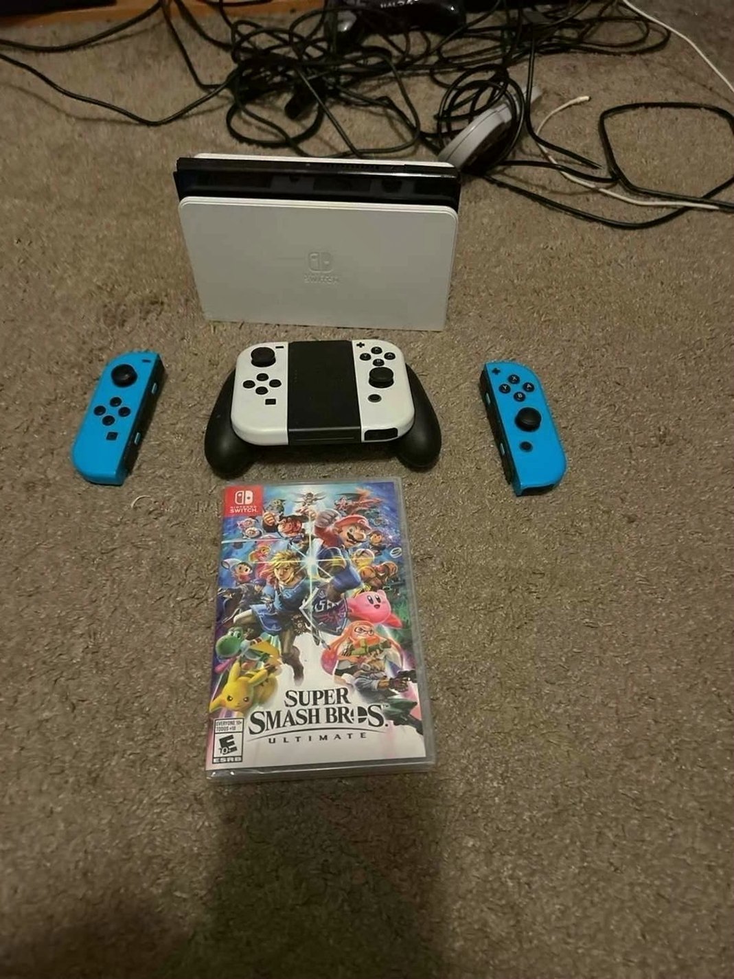 Nintendo Switch OLED Bundle 1W15 Used