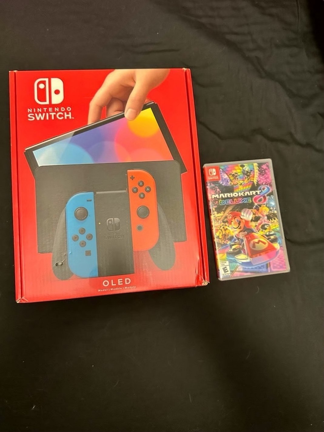 Nintendo Switch OLED with Mario Kart - Used